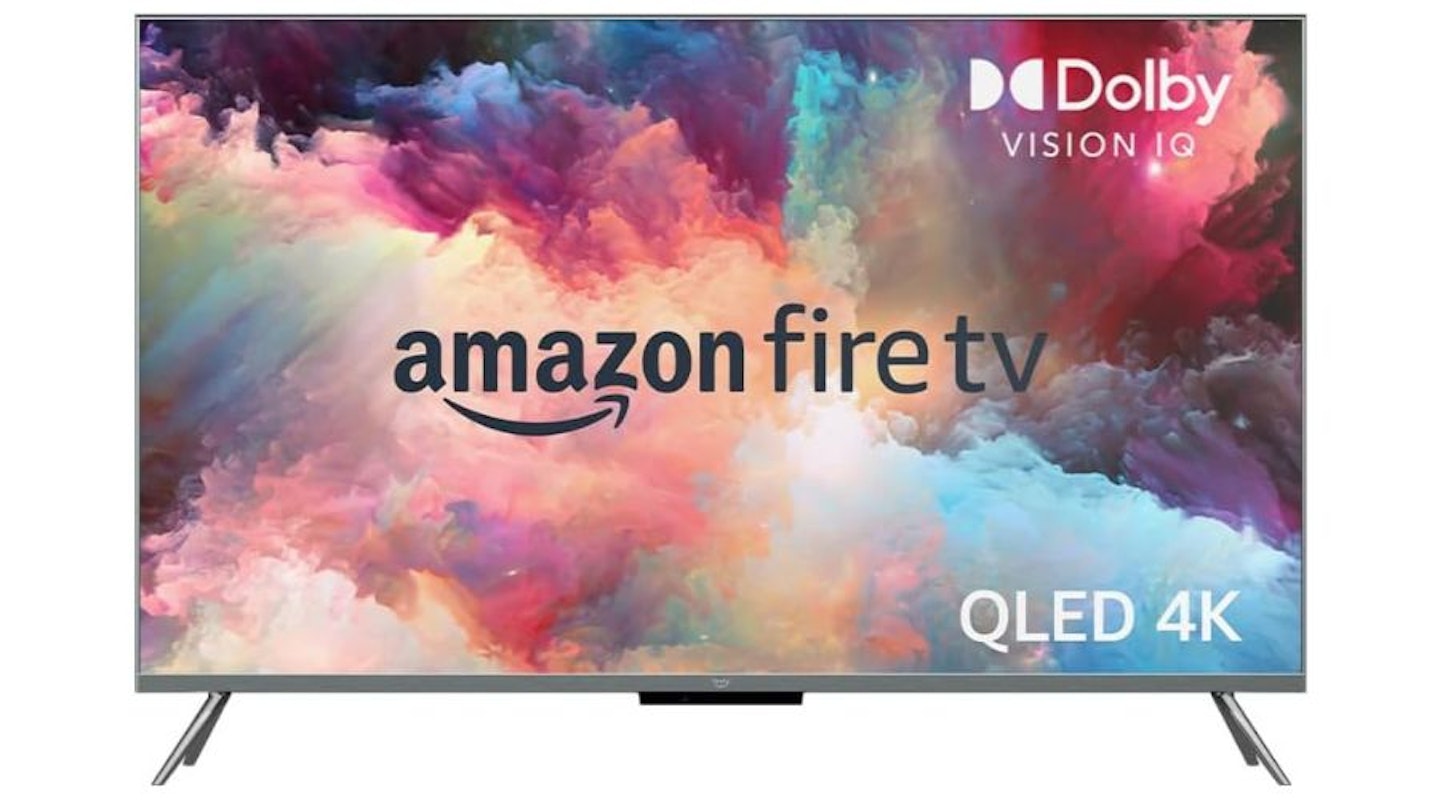 Amazon Fire TV 55-inch Omni QLED series 4K (Newest gen) UHD smart TV, Dolby Vision IQ, local dimming, hands free with Alexa - one of the best TVs of 2025