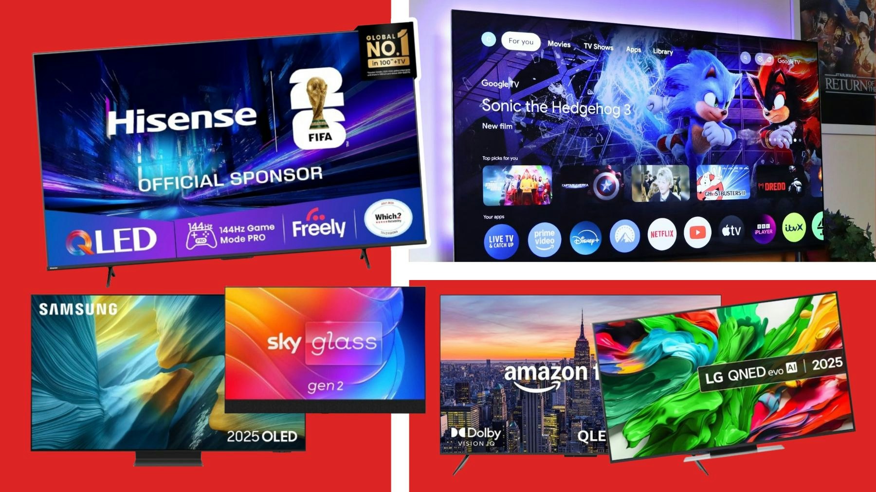 We Found The Best 55-inch TVs In 2026: Smart Sets For All Budgets