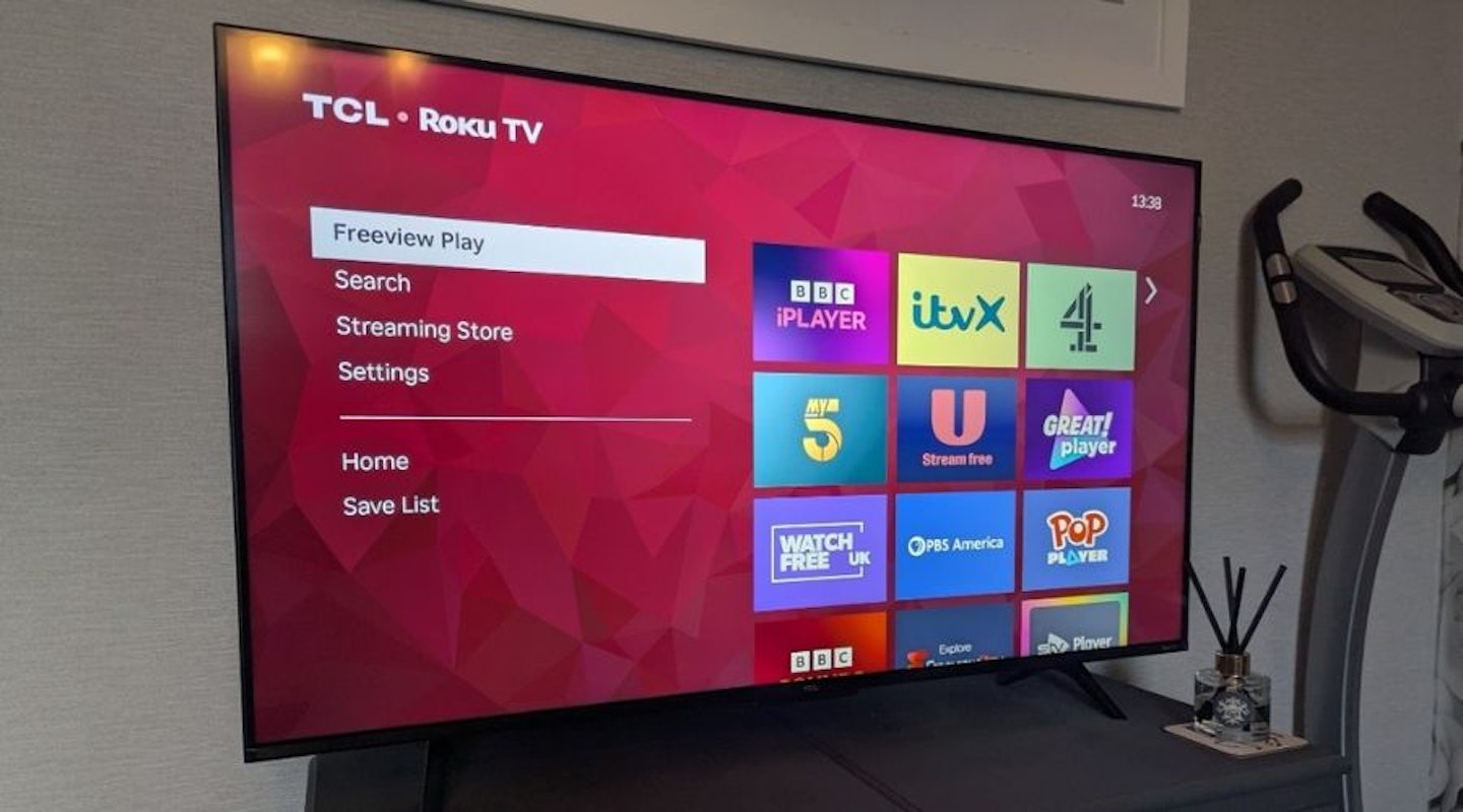 TCL 43RC650K QLED Pro Television, 4K Ultra HD, Roku TV