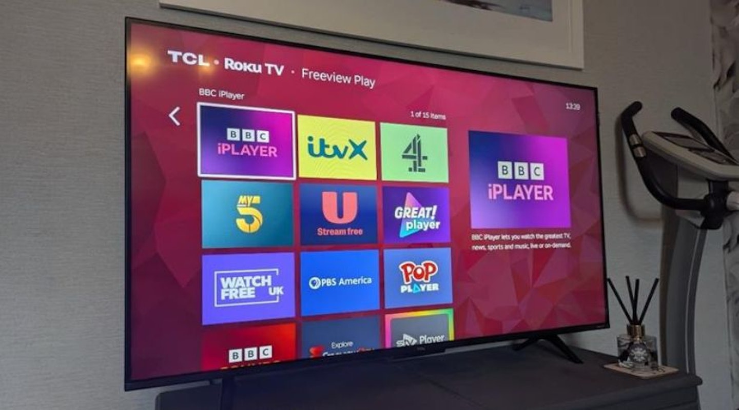 TCL 43RC650K QLED Pro Television, 4K Ultra HD, Roku TV