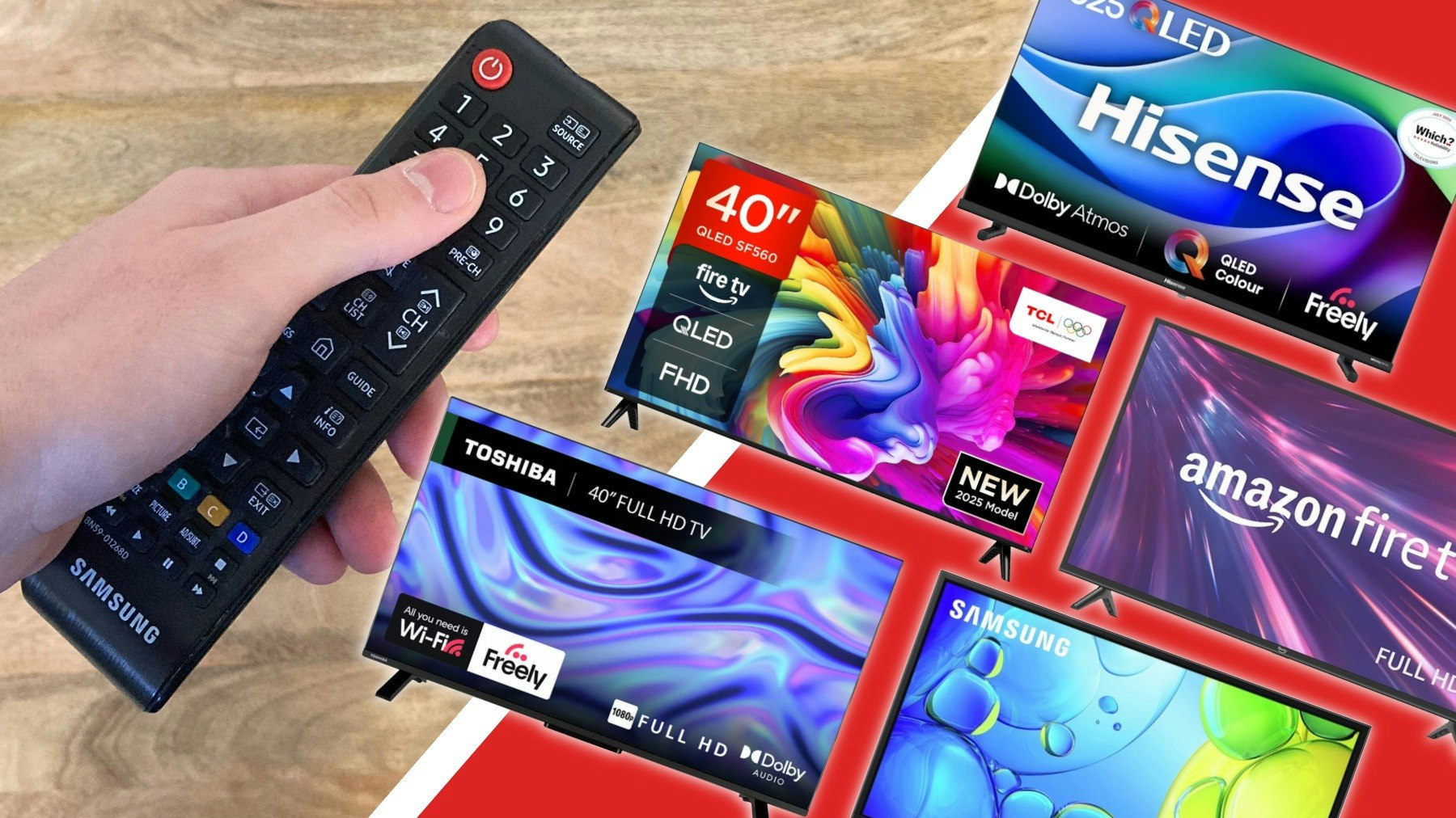 The Best 40-inch TVs In 2026: Premium Screens For The Lowest Price