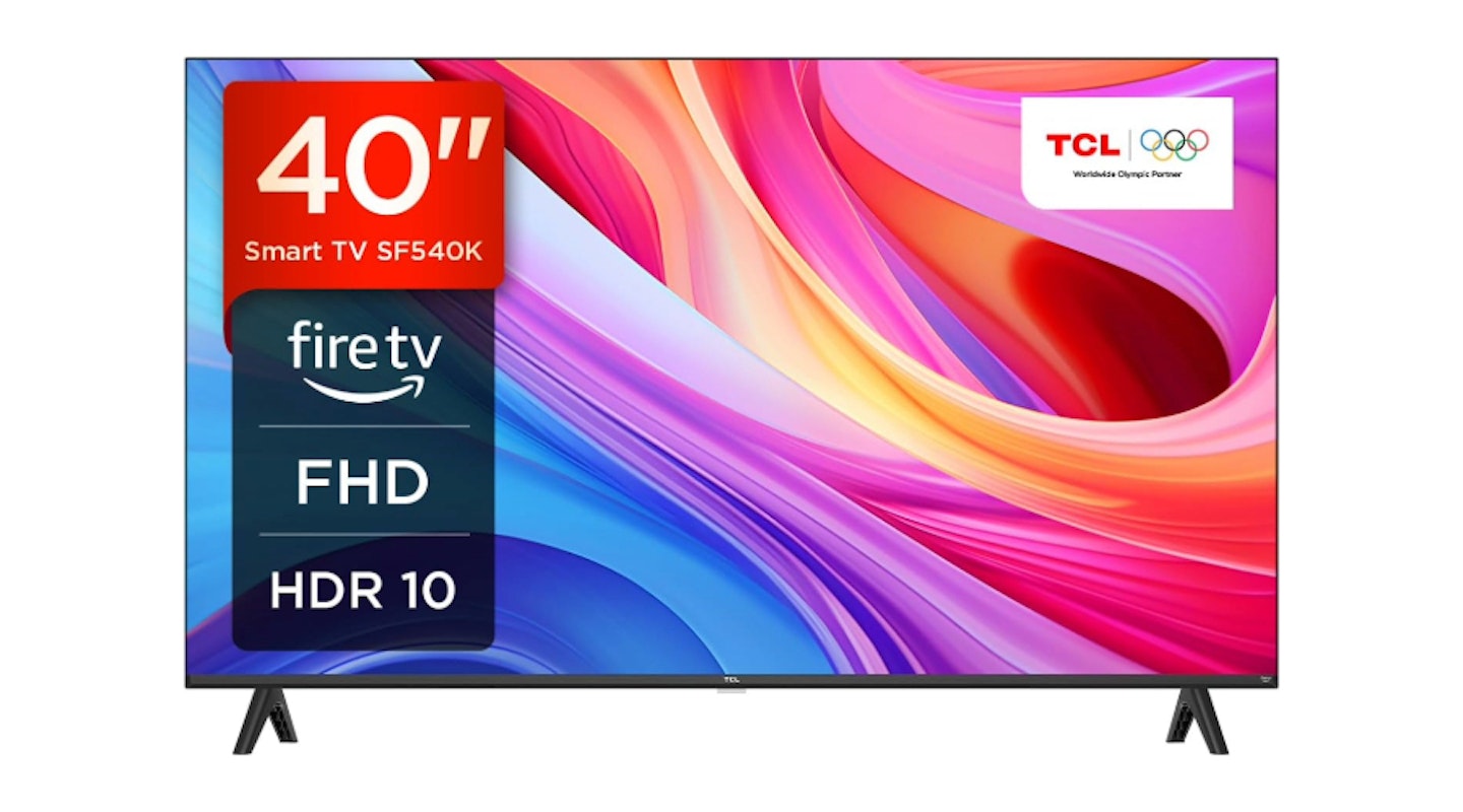 Best 40-inch TVs.
TCL 40SF540K 40-inch FHD Smart Television - HDR & HLG-Dolby Audio-DTS Virtual X/DTS-HD-Metal Bezel-less-Dual-band Wifi 5-with Fire OS 7 system. Best 40-inch TV for bedrooms.