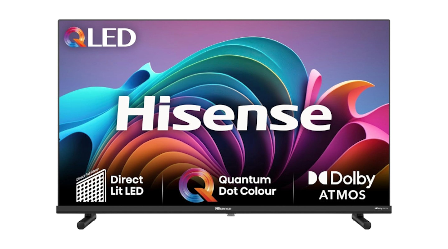 Best 40-inch TVs. Hisense 40 inch Full HD QLED Smart TV 40A5NQTUK - Quantum Dot Colour, Natural Enhancer,HDR & HLG-Dolby Atoms, HDMI, Share to TV, and Youtube, Freeview Play, Netflix and Disney+ (2024 Model). Best 40-inch TV overall.