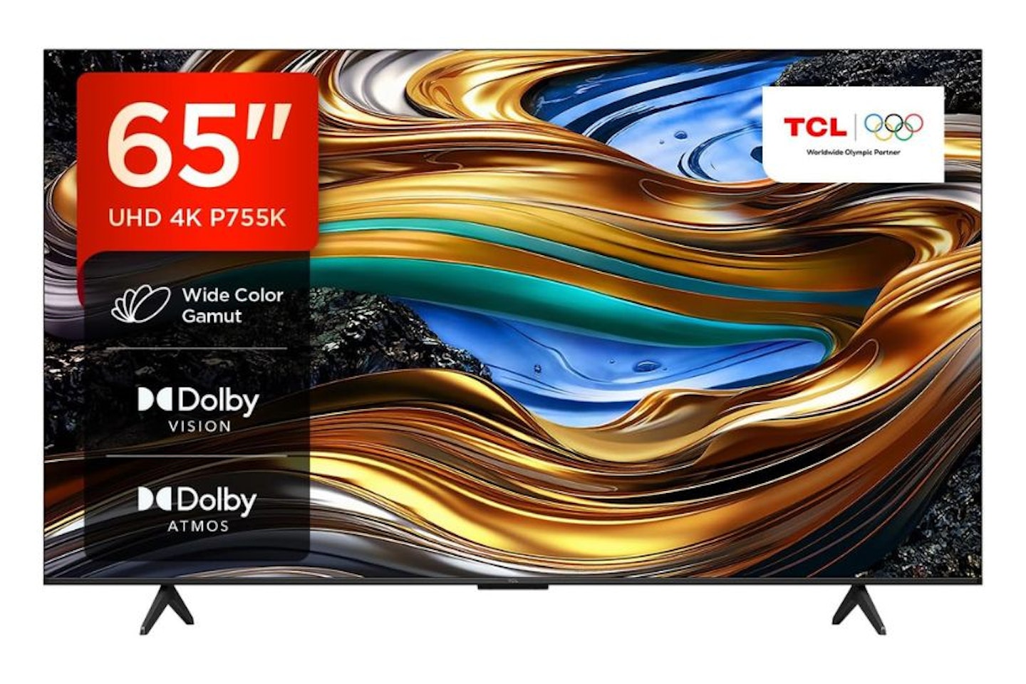 TCL 65P755K 65-inch Ultra HD, Wide Color Gamut, 4K HDR TV, Smart TV Powered by Android TV (Dolby Atmos 2.0, Dolby Vision, HDR 10+, Voice Control, compatible with Google assistant, Chromecast built - one of the best 65 Inch TVs of 2025