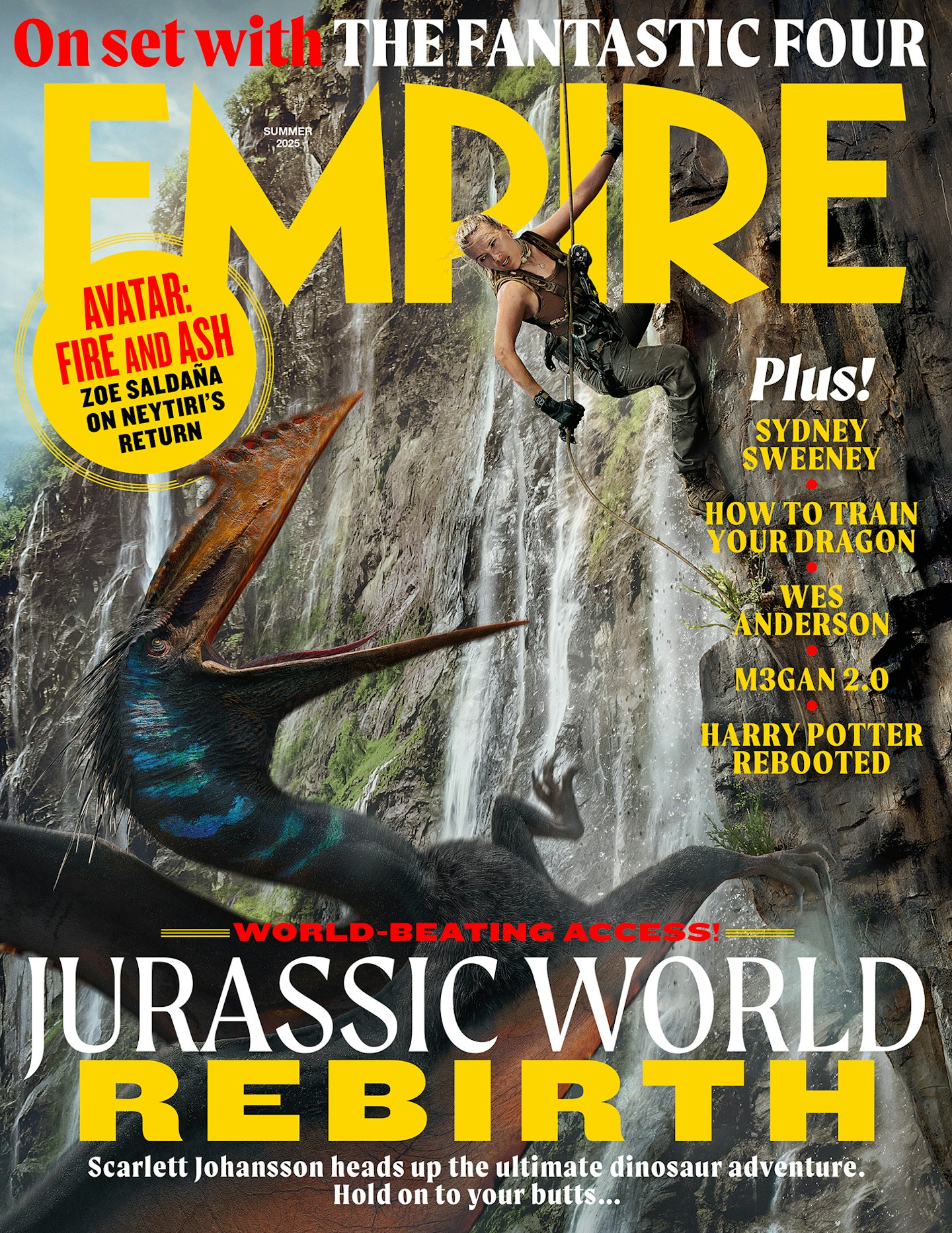 Empire - Jurassic World Rebirth - Cover Govert Summer 2025