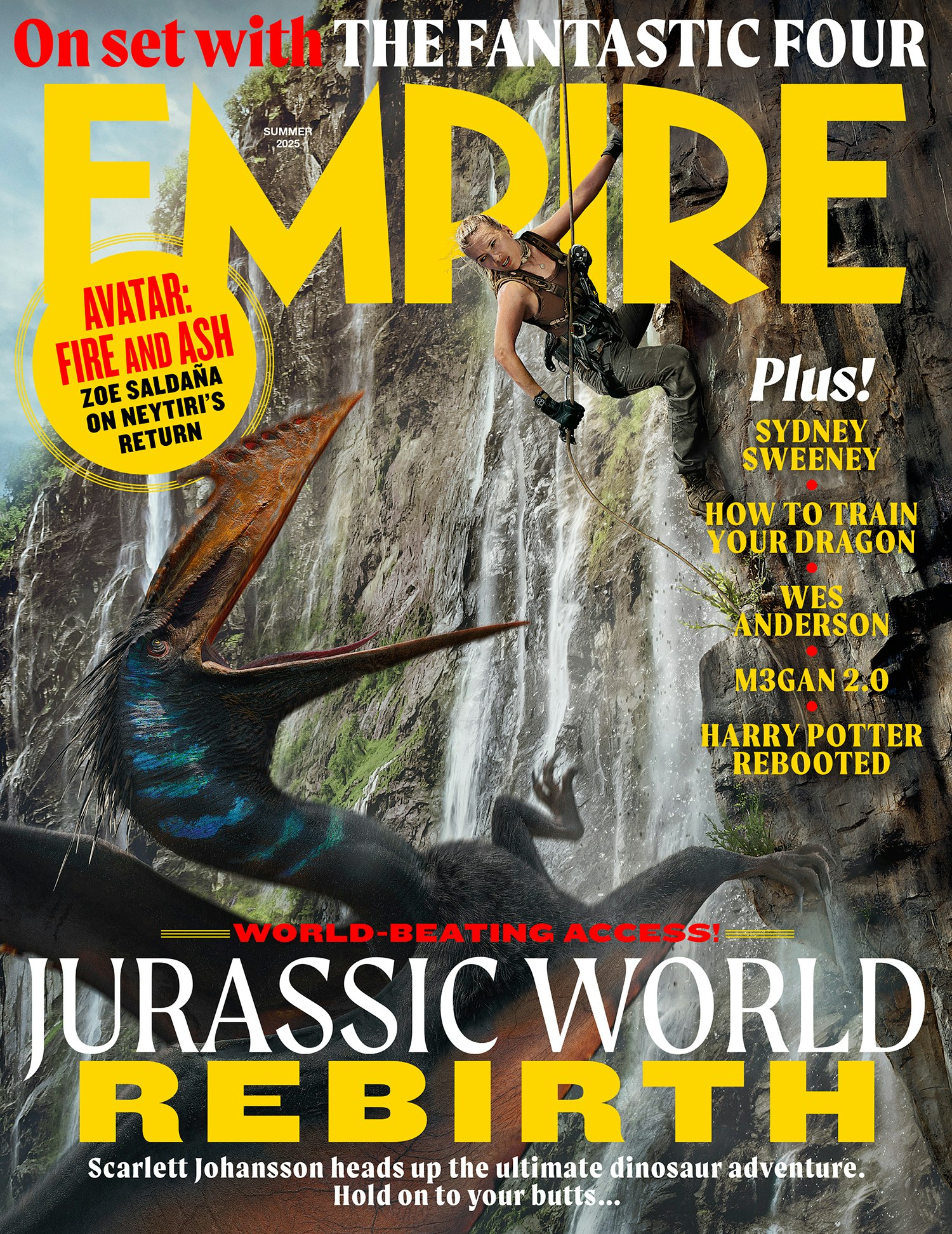 Empire – Jurassic World Rebirth – Newsstand Cover Summer 2025