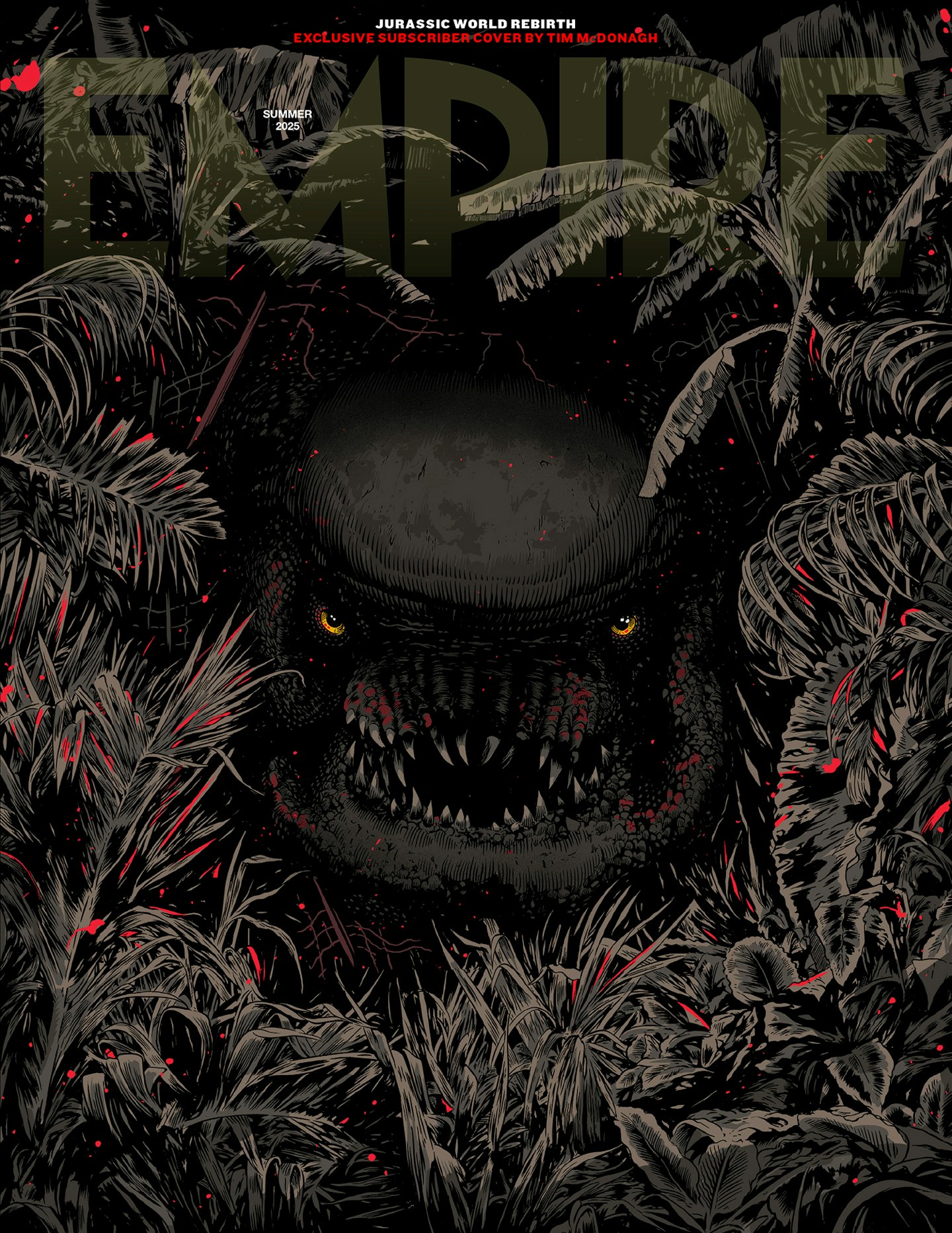 Empire - Jurassic World Rebirth - Cover Subs Summer 2025