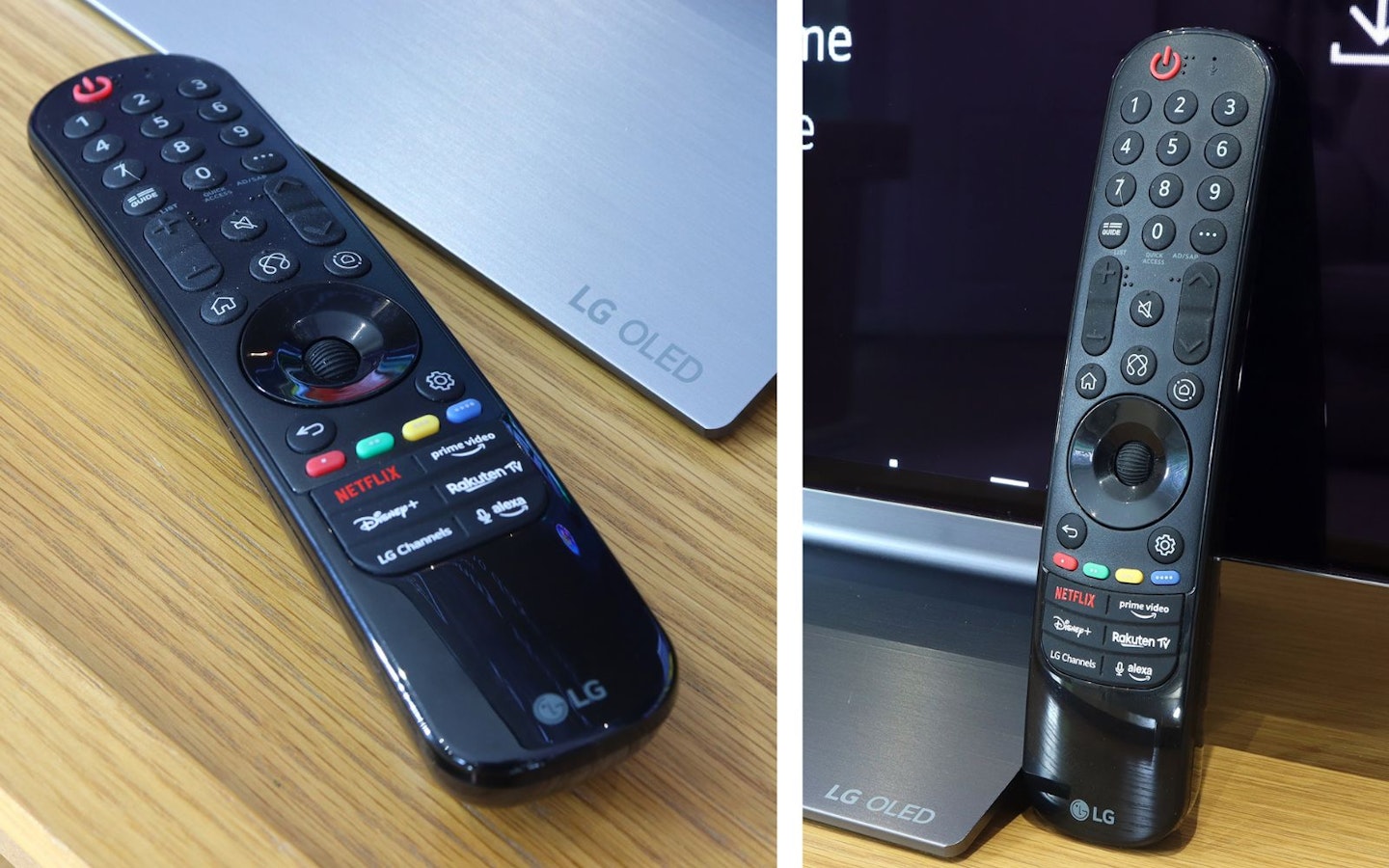 LG C5 OLED evo AI 65-inch TV Magic remote control