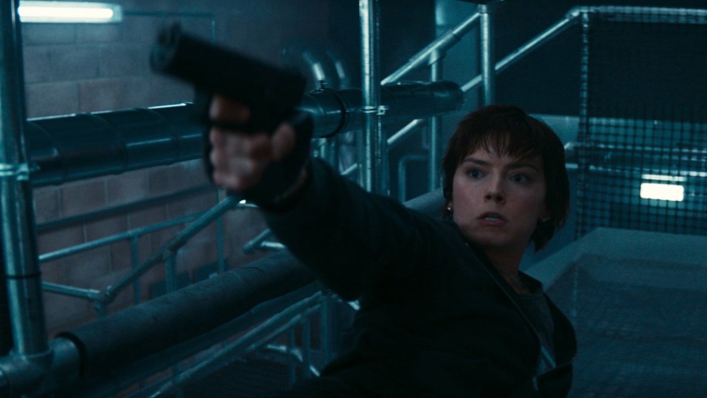 Daisy Ridley en una imagen de Cleaner. VÉRTICE 360