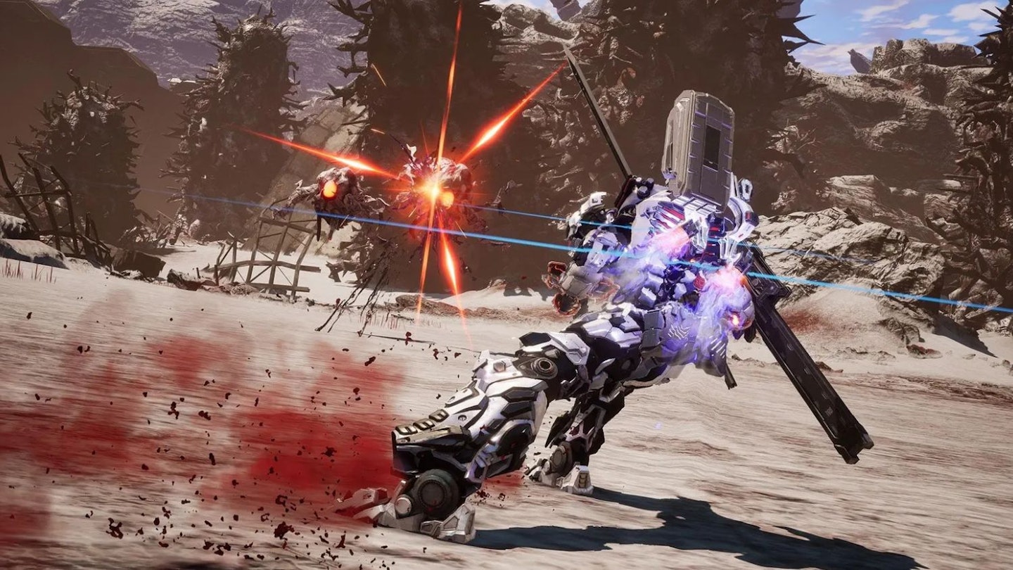 Daemon x Machina Titanic Scion - one of the best Nintendo Switch 2 Games