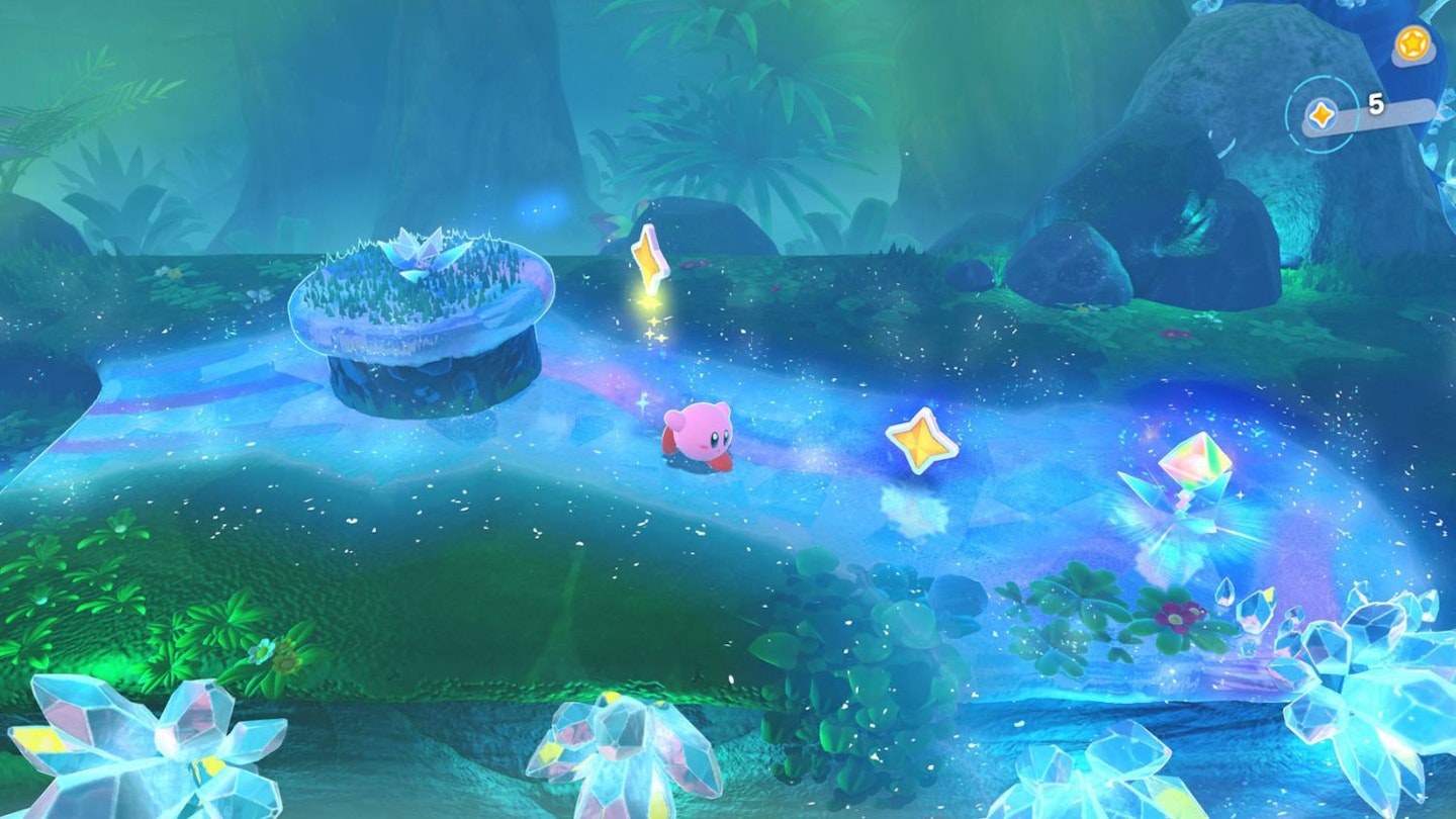 Kirby and the Forgotten Land + Star-Crossed World - one of the best Nintendo Switch 2 Games