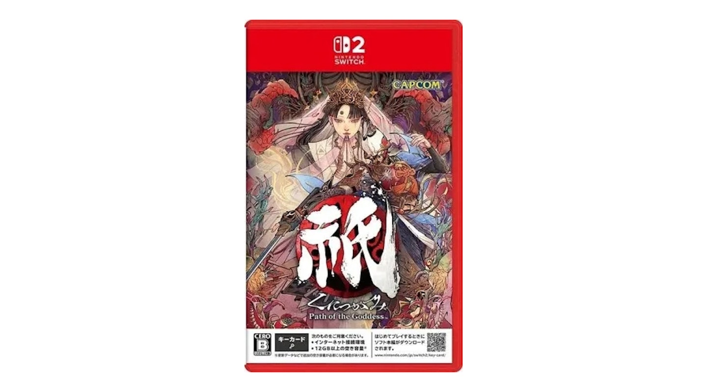 Kunitsu-Gami: Path Of The Goddess Nintendo Switch 2 box. Best Switch 2 games.