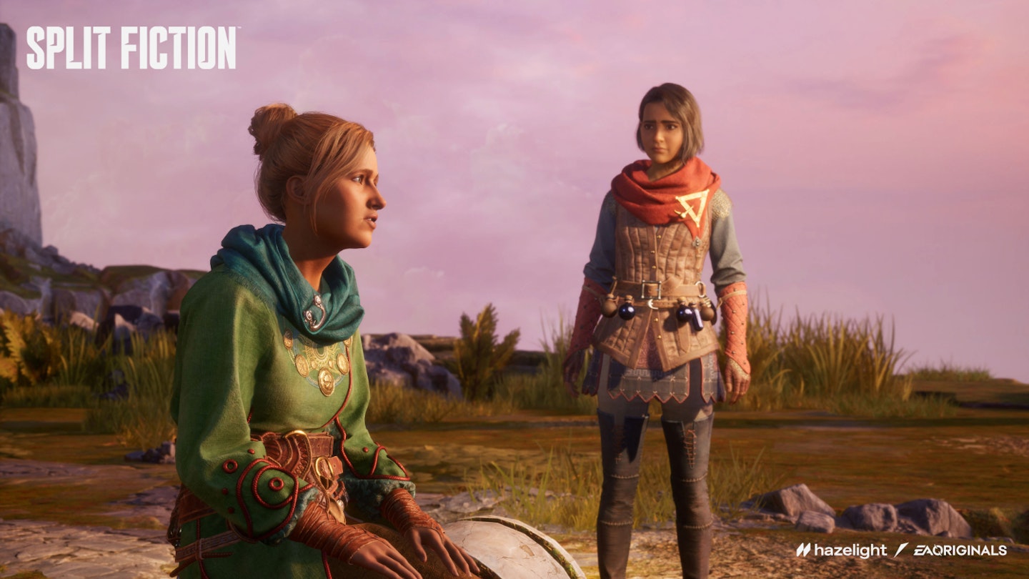 Split Fiction cut scene. Best Nintendo Switch 2 games.