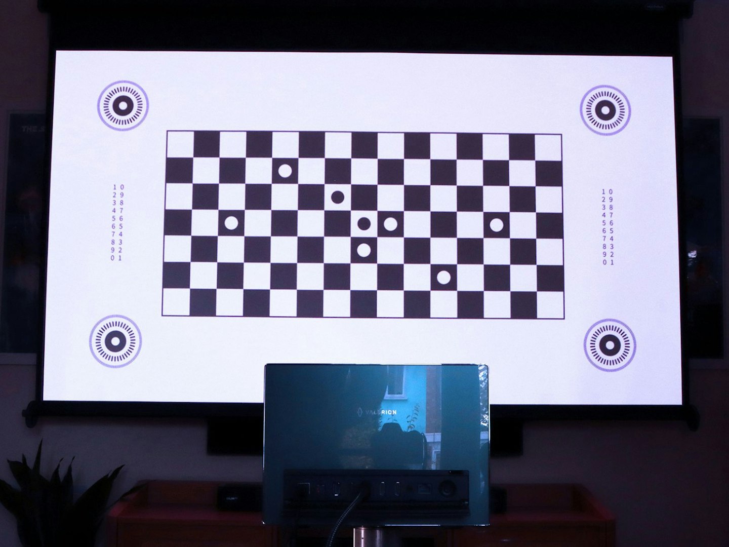Valerion VisionMaster Pro 2 4K Laser Projector auto screen detection mode