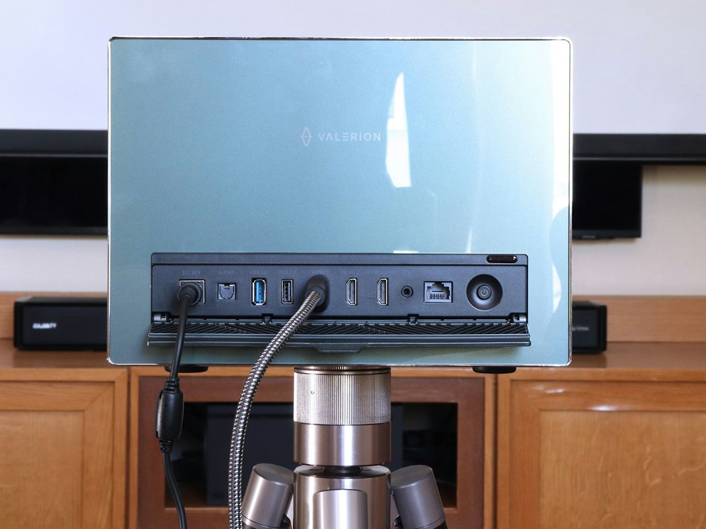 Valerion VisionMaster Pro 2 4K Laser Projector rear panel and inputs