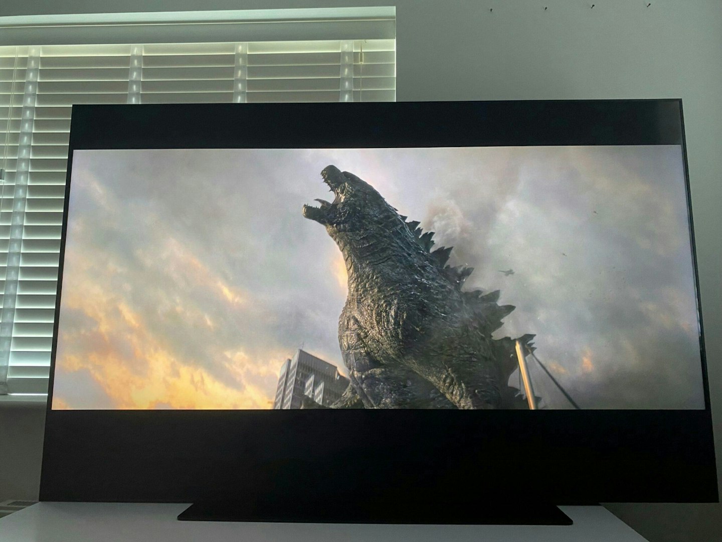 Gozilla on 65-inch TV (Sky Glass). Best 65-inch TVs.