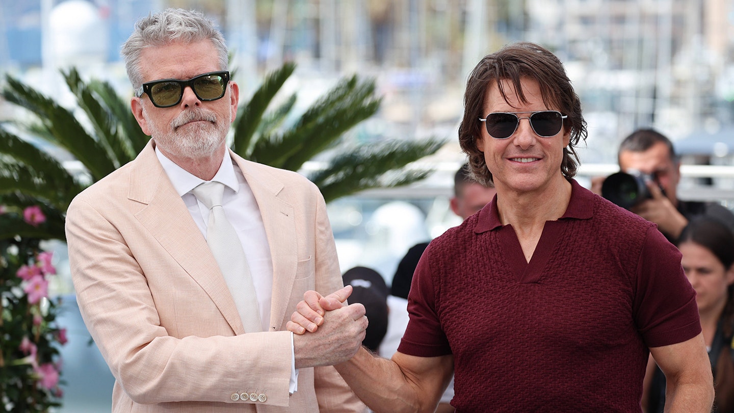 Christopher McQuarrie and Tom Cruise