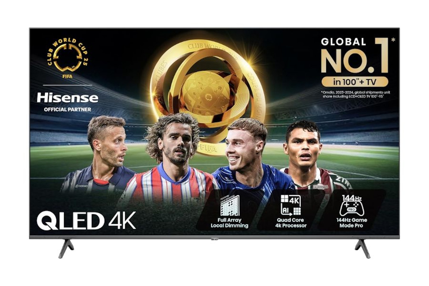 Hisense 65 Inch 144Hz 4K QLED Smart Gaming TV