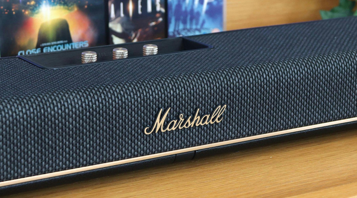 Best soundbars. Marshall Heston 120 soundbar. Best Dolby Atmos soundbar.