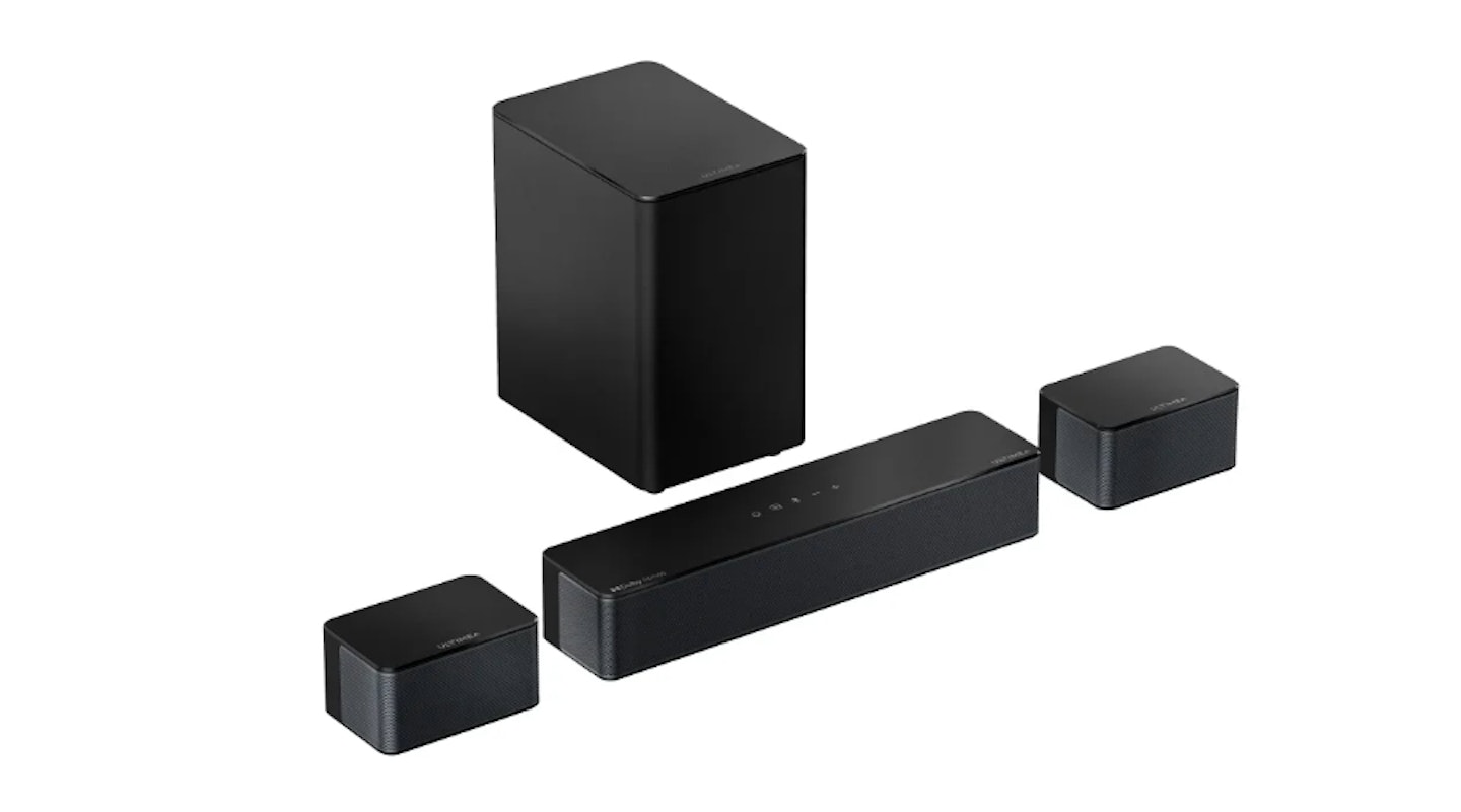 Best budget soundbar, subwoofer and speakers – Ultimea Poseidon D60 surround sound system. Best soundbars.