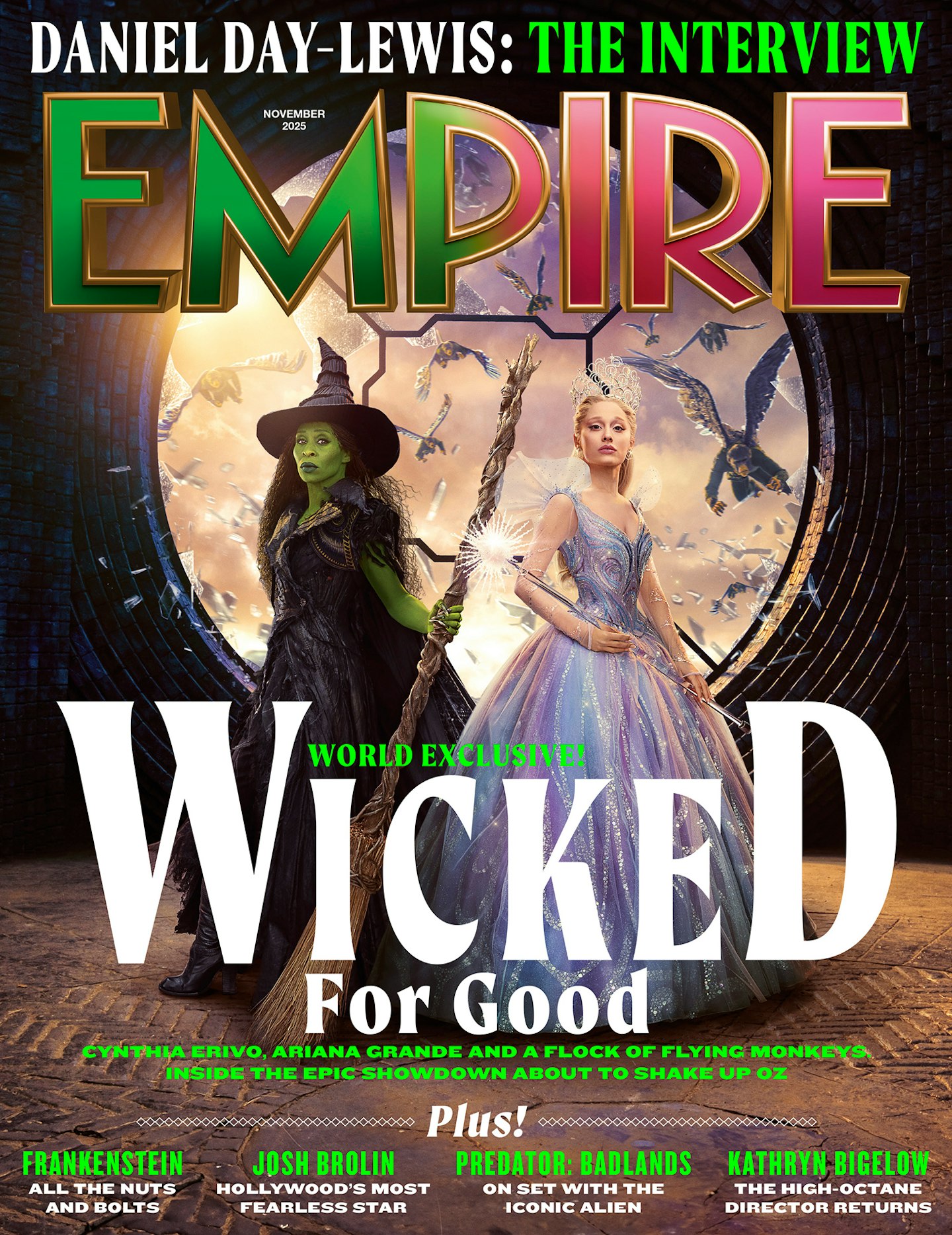 Empire november 2025 - Wicked: For Good - Cover