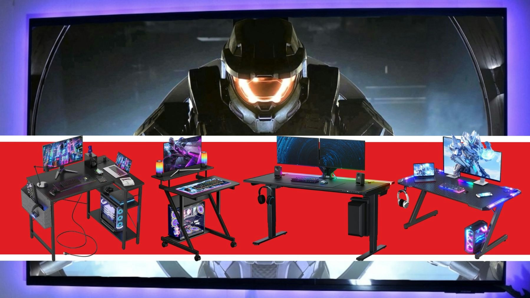 Ergonomic Gaming Station Setup