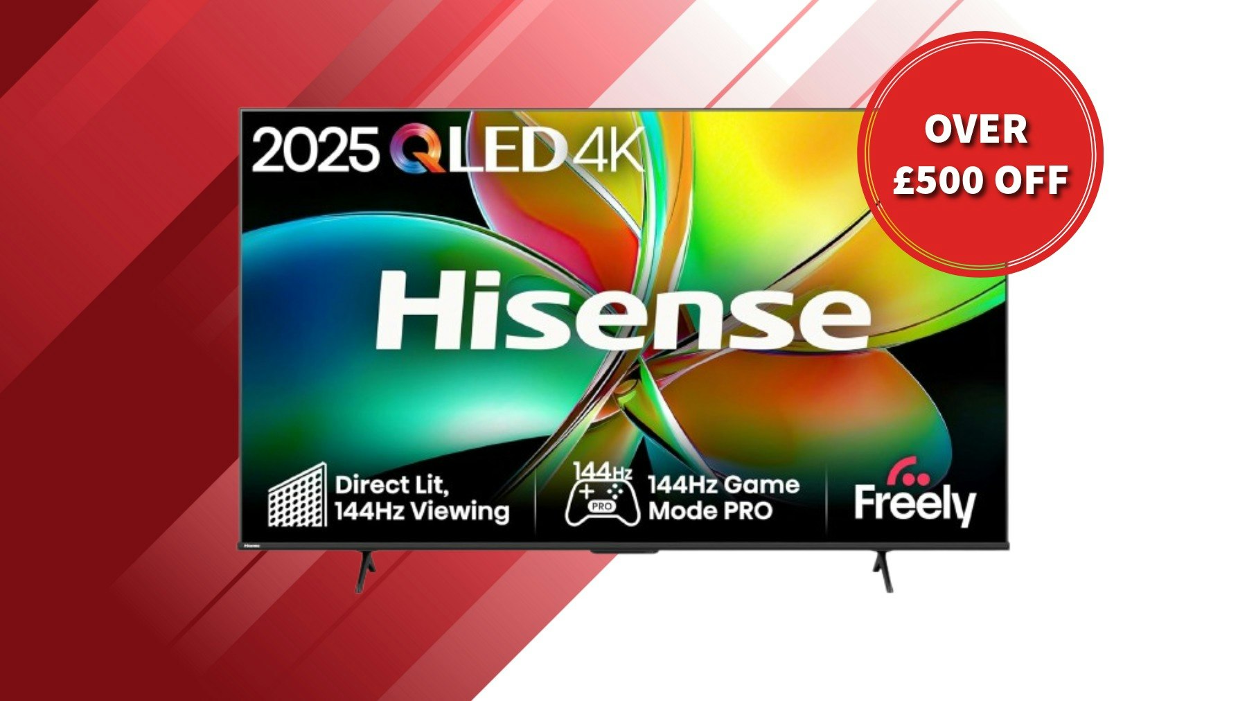 Save £560 On This Feature-Packed 65-inch Hisense TV During Prime Day