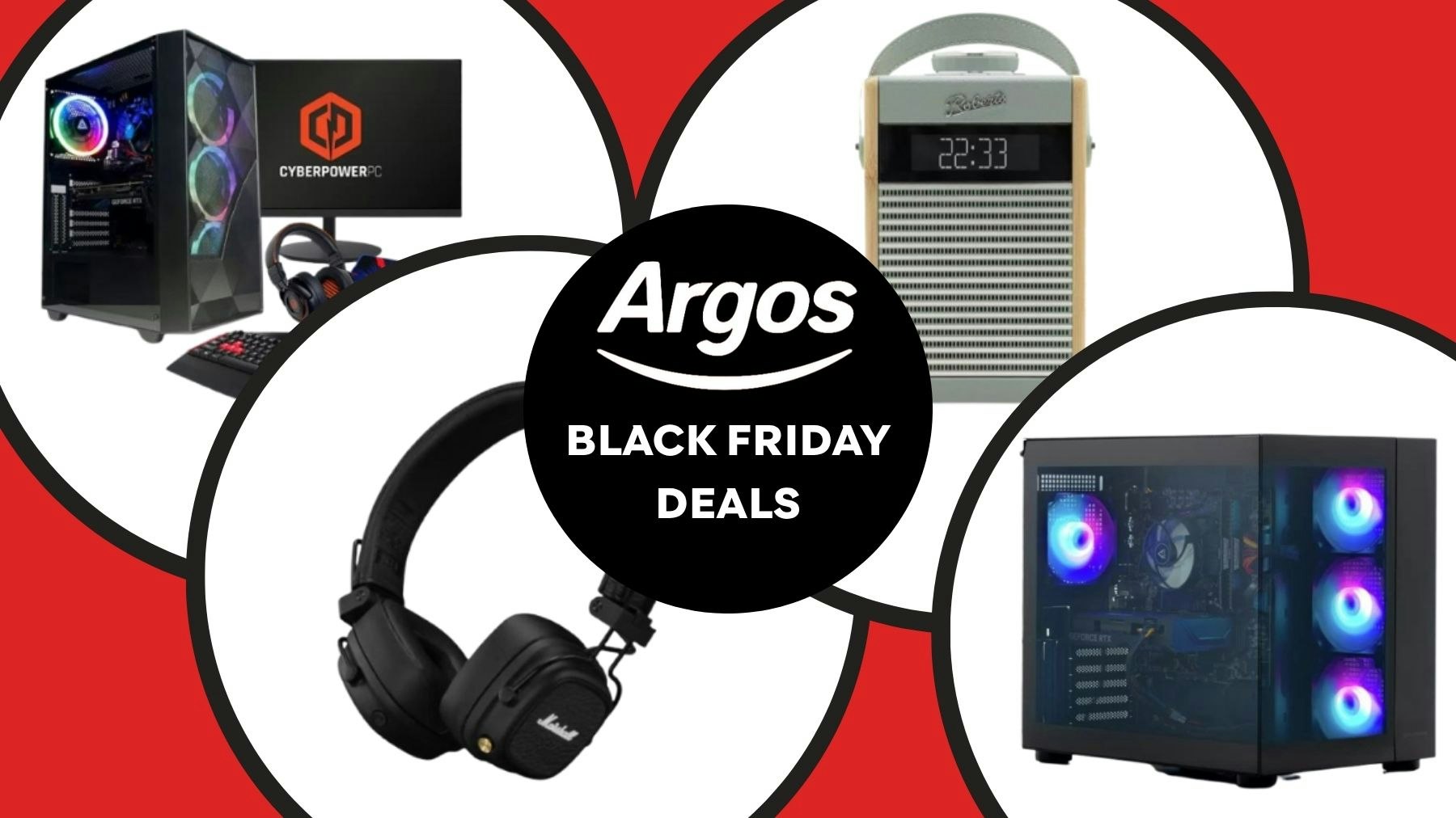 The Best Argos Black Friday Tech Deals: Save On TVs, Headphones, Gaming PCs & More