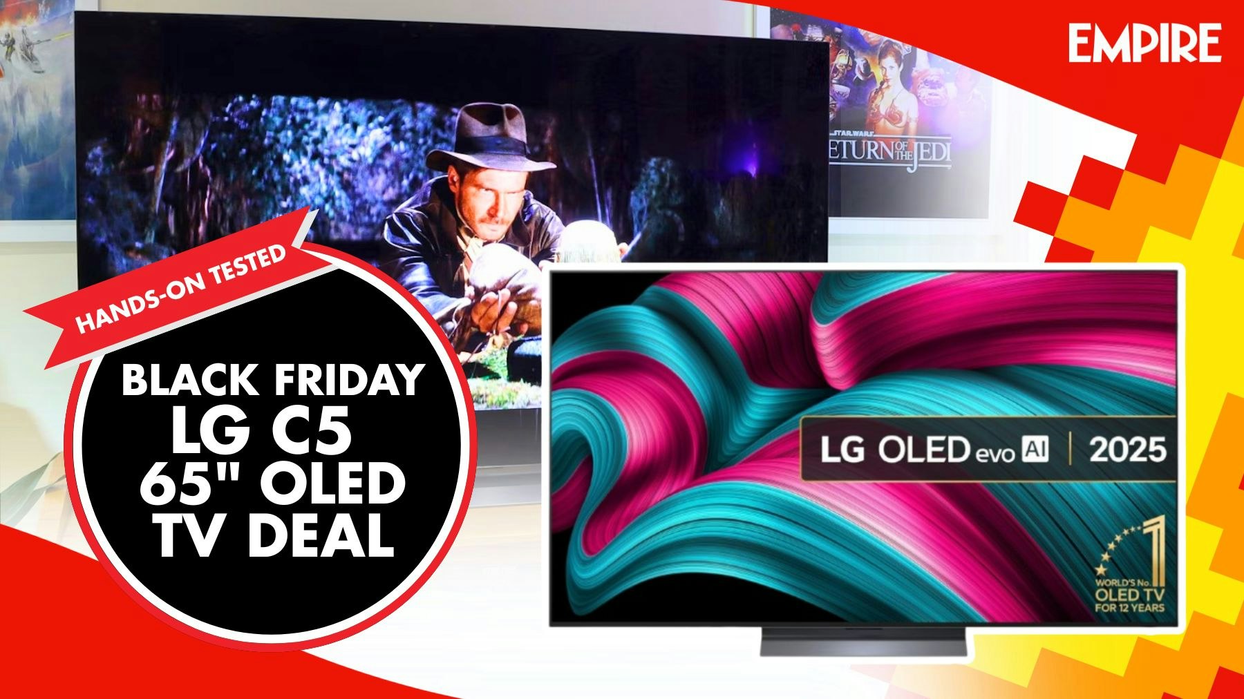 Black Friday TV: £450 Off The Amazing 65-inch LG C5 OLED TV We Reviewed