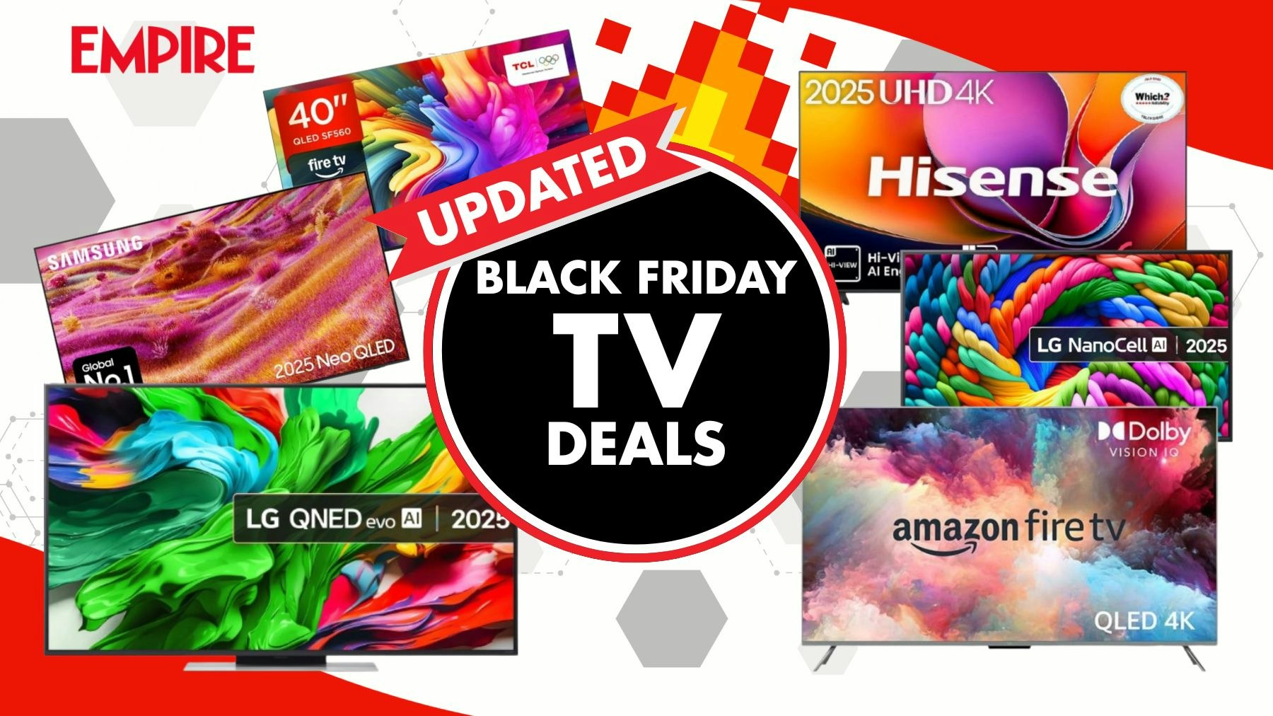 Updated Daily: The Best Black Friday TV Deals On LG, Samsung, Sony, Hisense, Amazon Fire & More