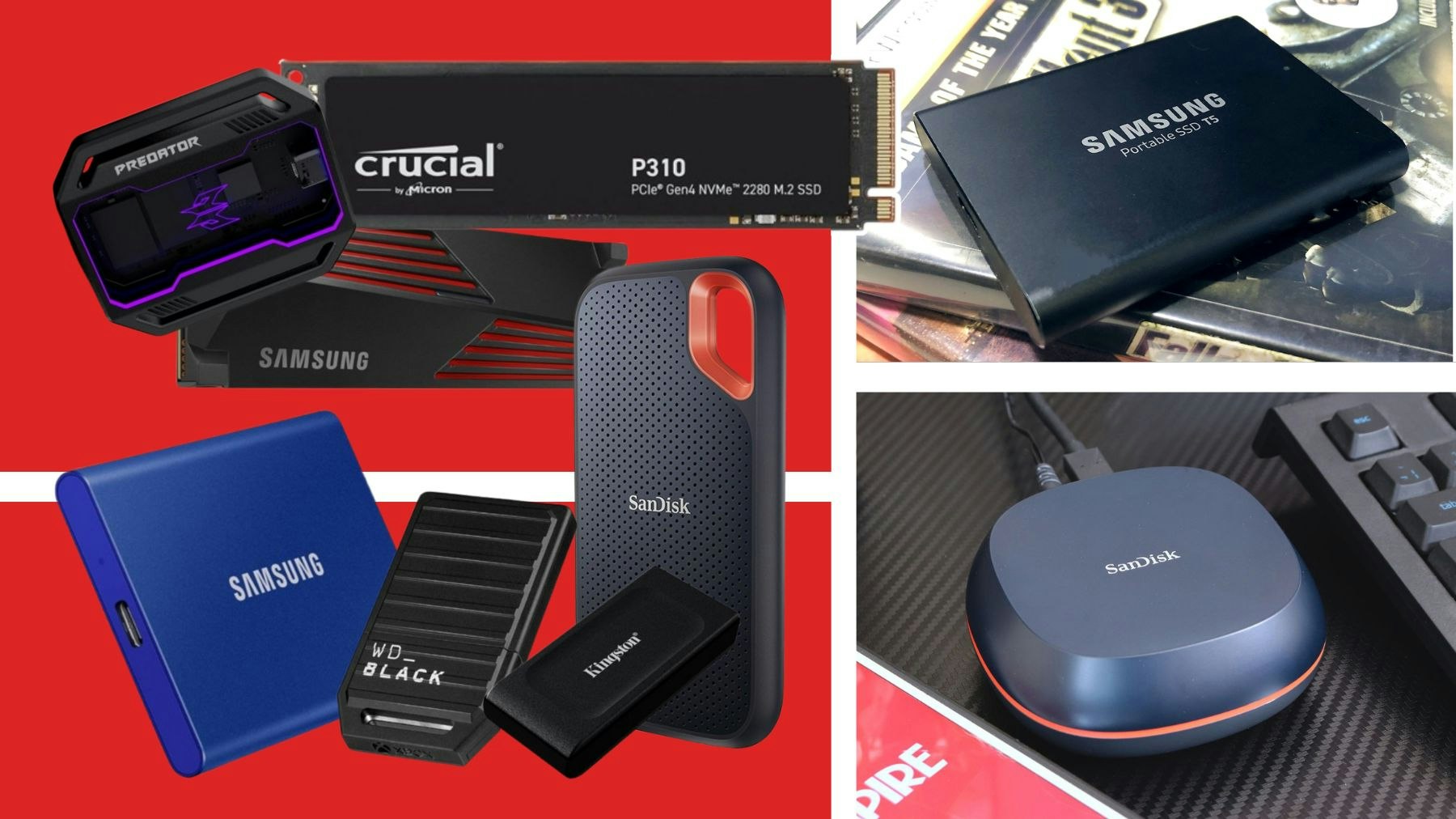 Our Experts Pick The Best SSDs For Gaming in 2026: Speedy Storage To Boost Your Games