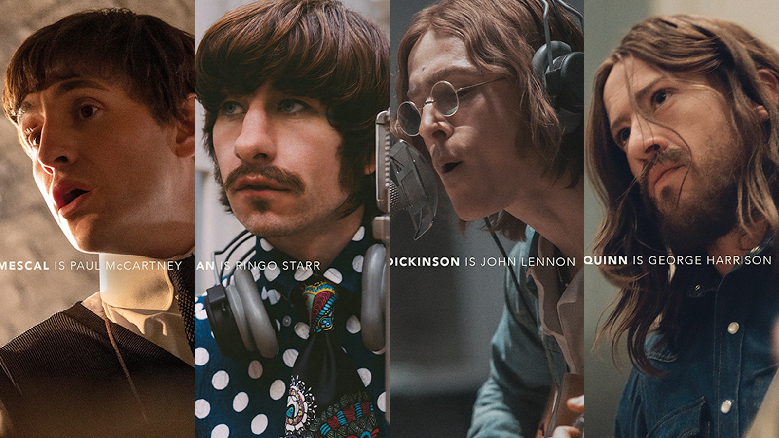 The Beatles Biopics Unveil First Images Of Cast As John, Paul, George And Ringo