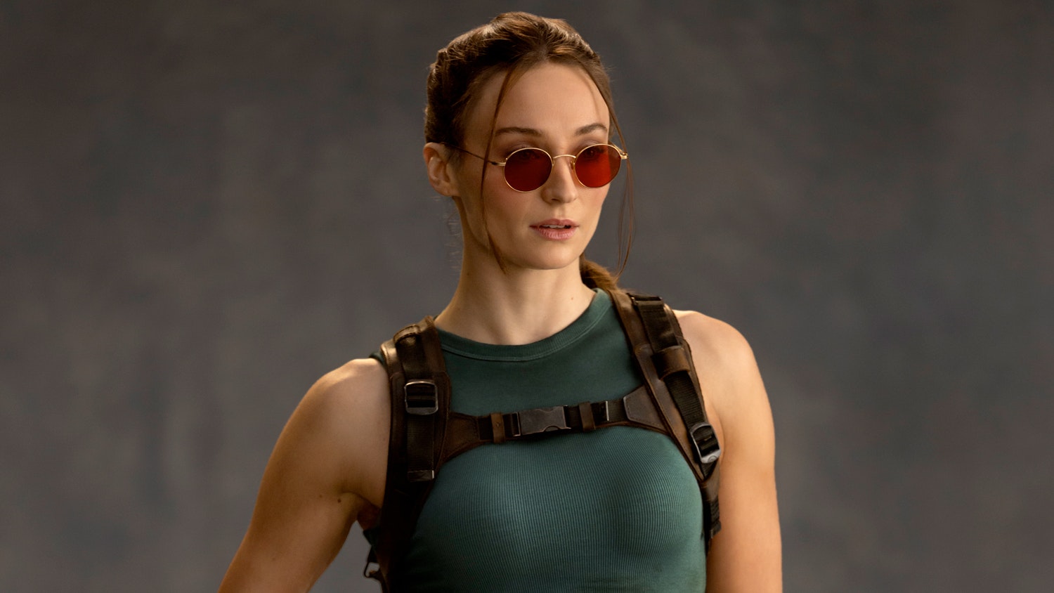 Tomb Raider Series Unveils First Look At Sophie Turner As Lara Croft