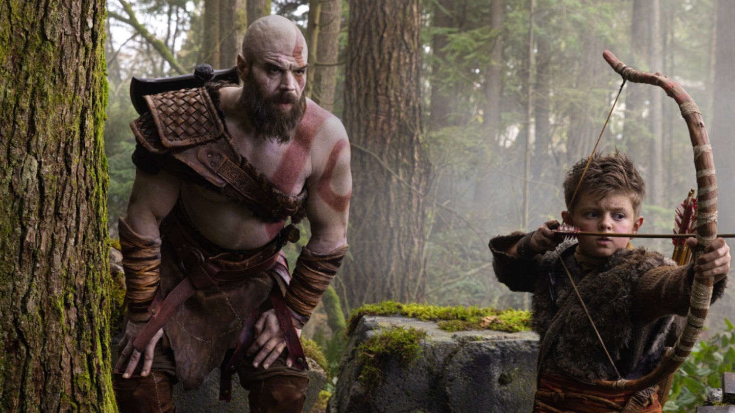 God Of War Live-Action TV Series Reveals Ryan Hurst’s Kratos And Callum Vinson’s Atreus First Look