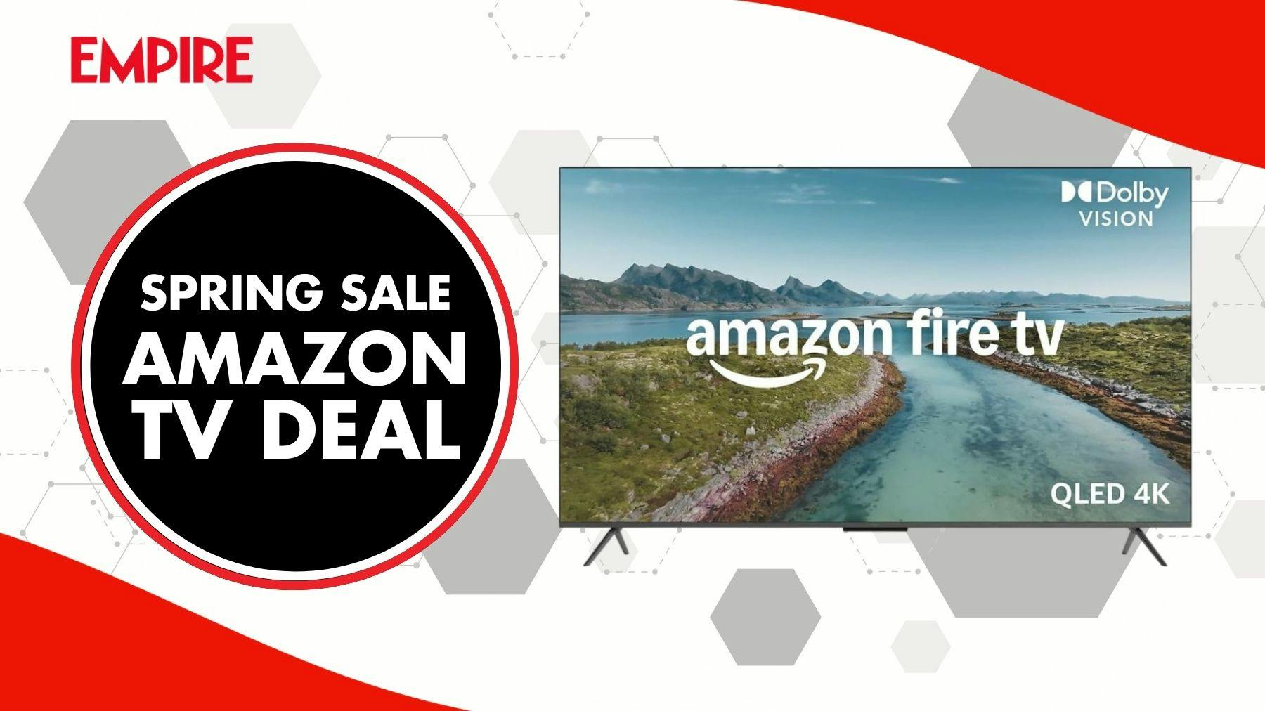 Last Day Of Amazon Spring Sale: £260 Off Fire 50-Inch QLED TV