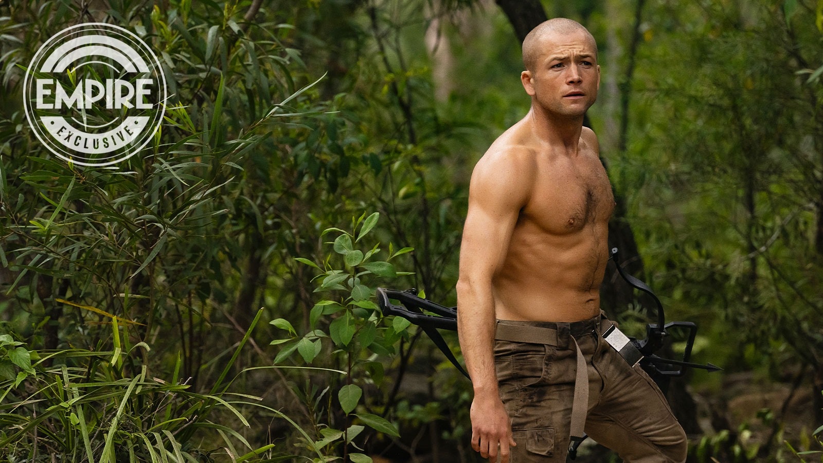 Taron Egerton Had To ‘Find The Creep Inside Himself’ To Play Apex’s Human-Hunter Ben