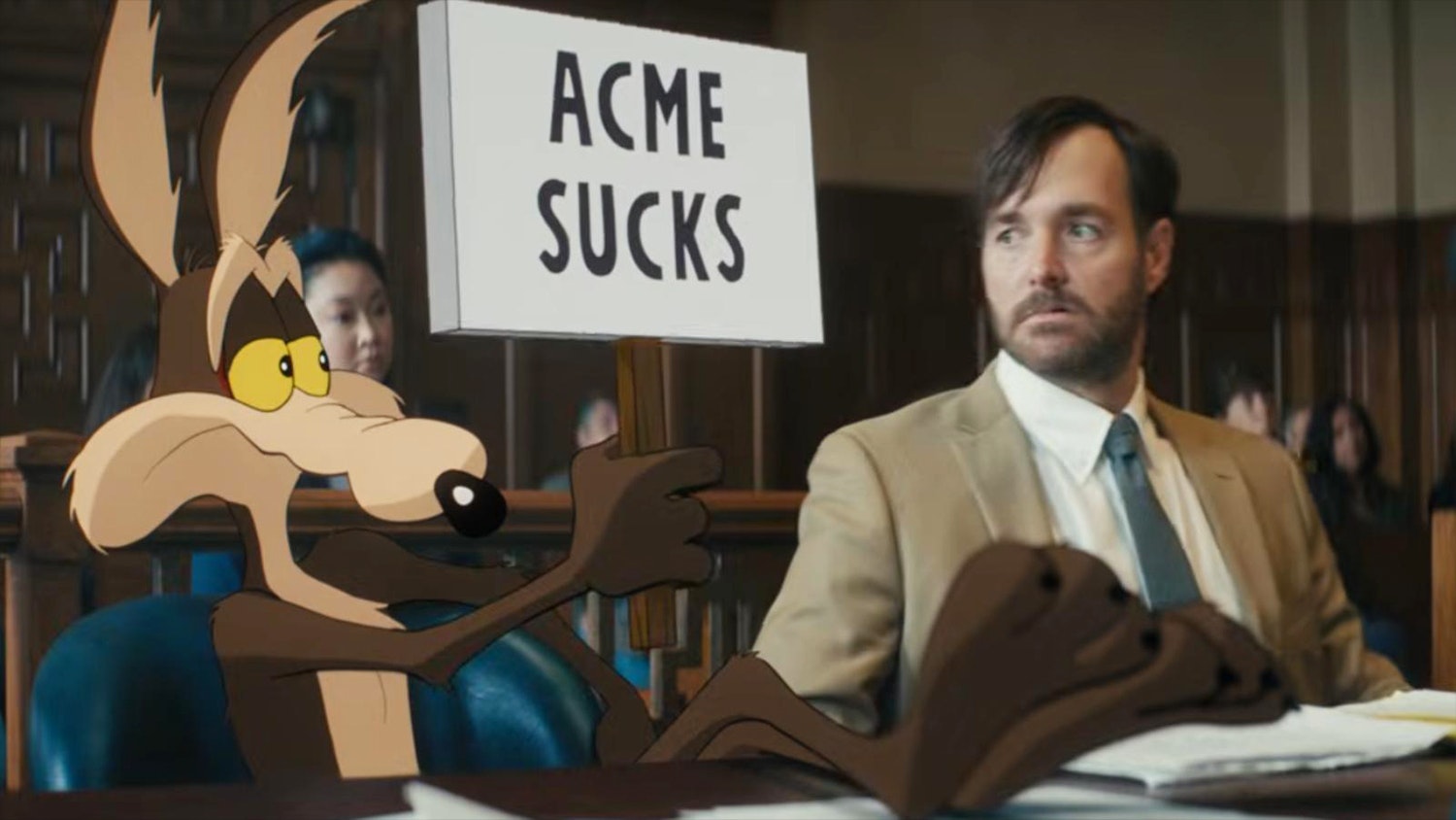 Coyote Vs. ACME Trailer Brings The Looney Tunes Law Comedy Back From The Dead