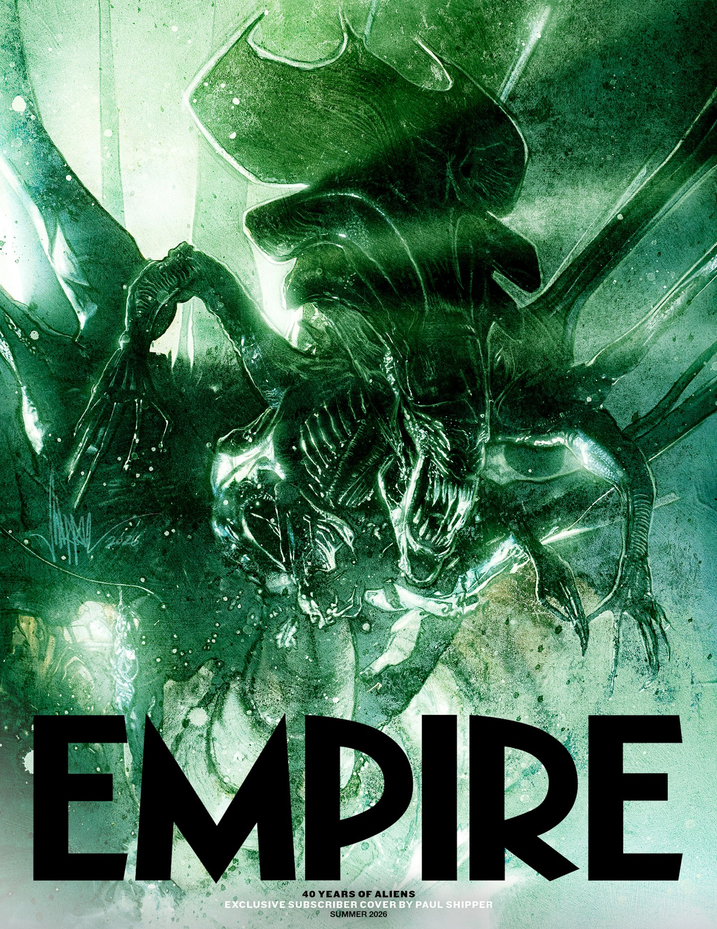 Cover van Empire's Aliens 40-jarig jubileum – abonnee