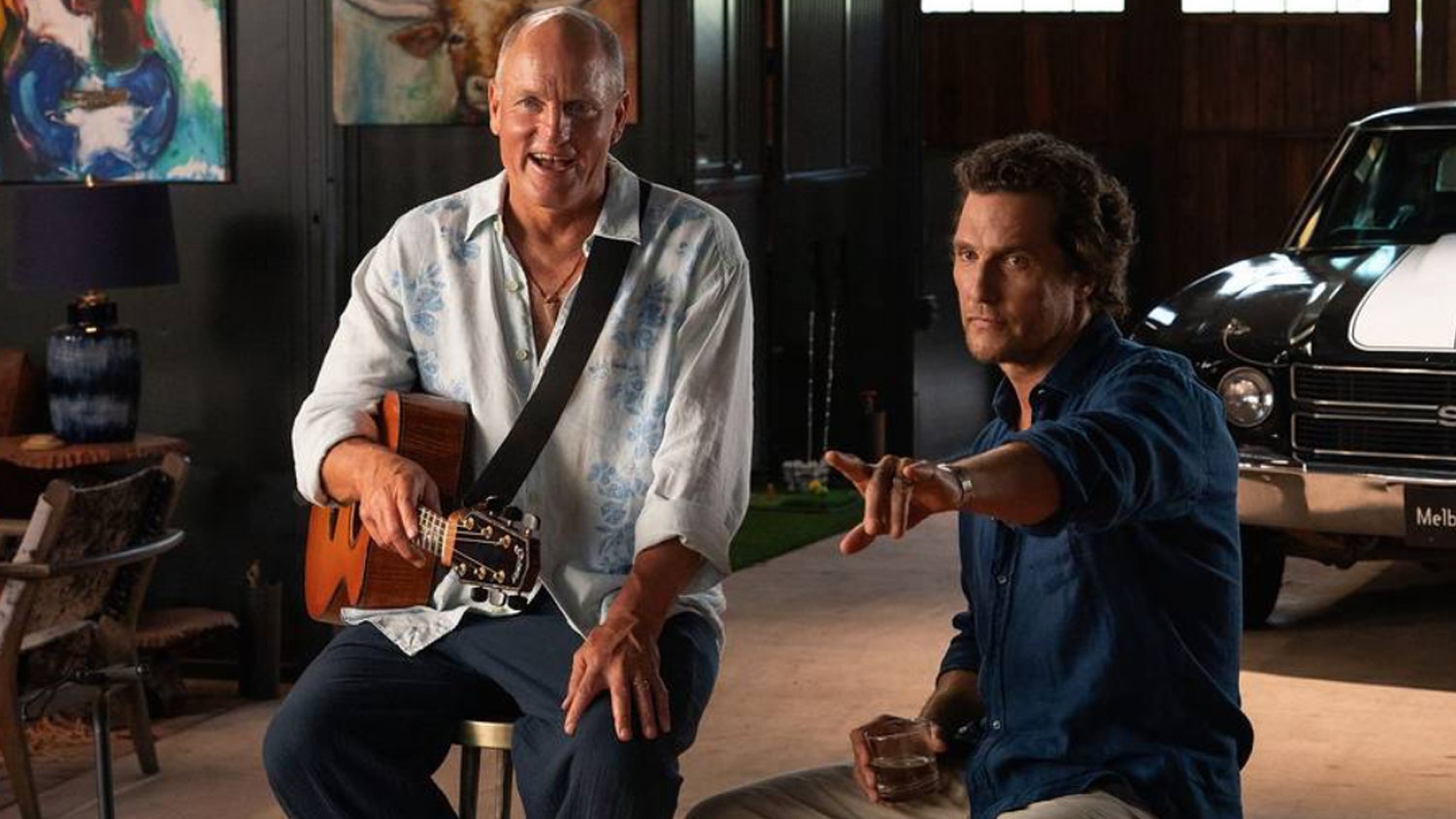 True Detective’s Matthew McConaughey And Woody Harrelson Reunite For New Show Brothers – First Look
