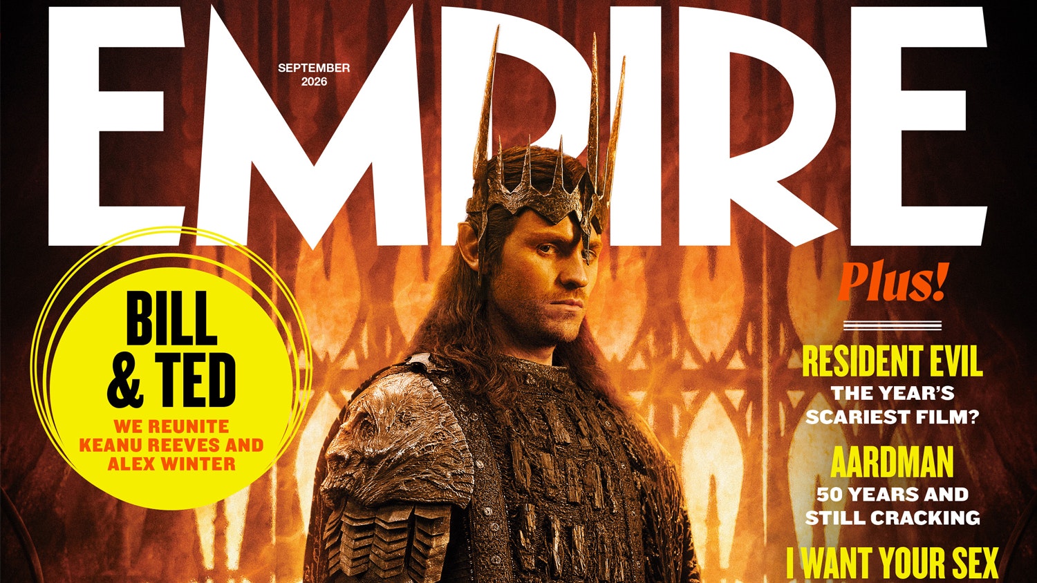 Sauron looms on Empire's Lord Of The Rings: The Rings Of Power Season 3 world-exclusive cover
