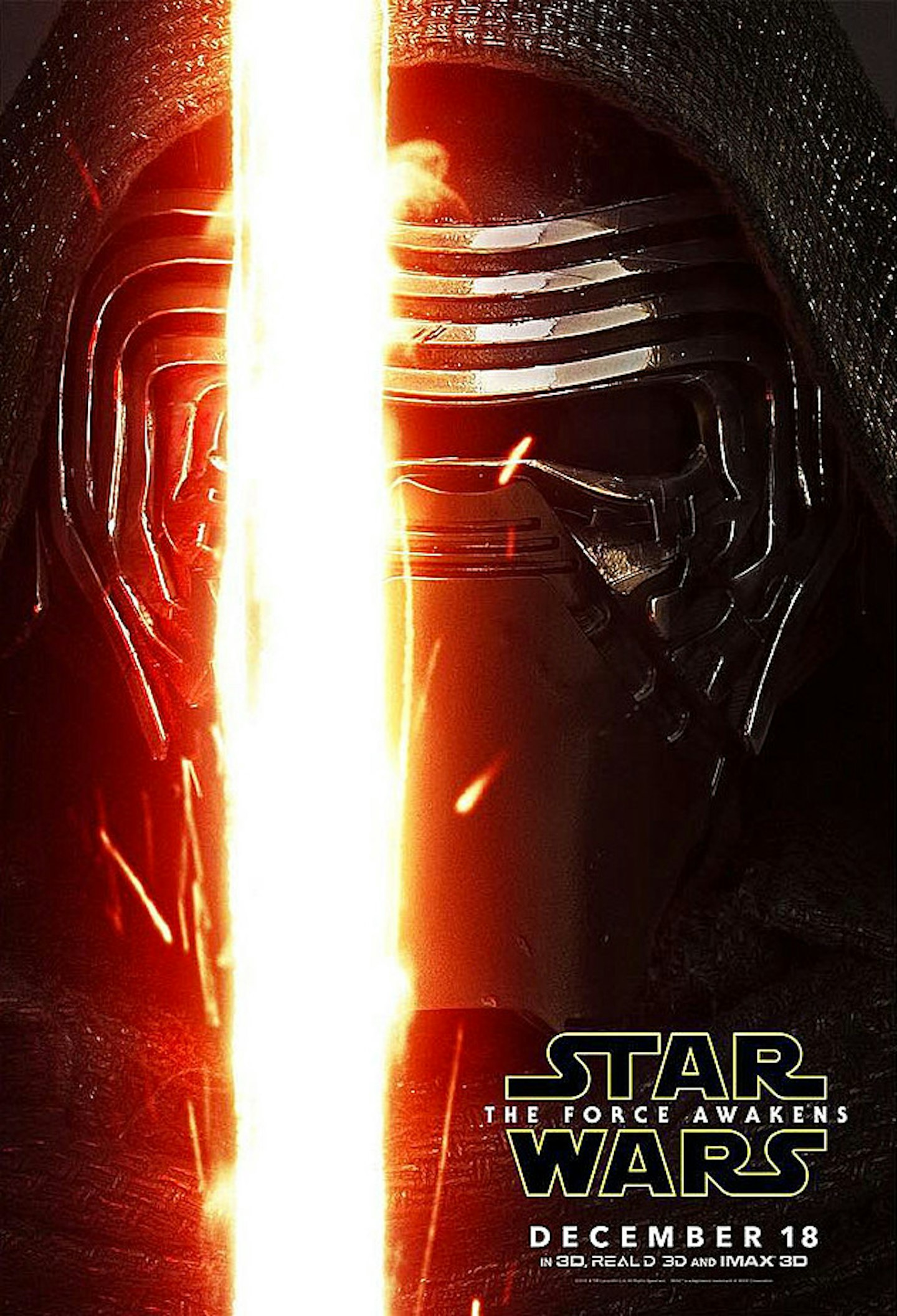 Kylo Ren Star Wars Character Poster