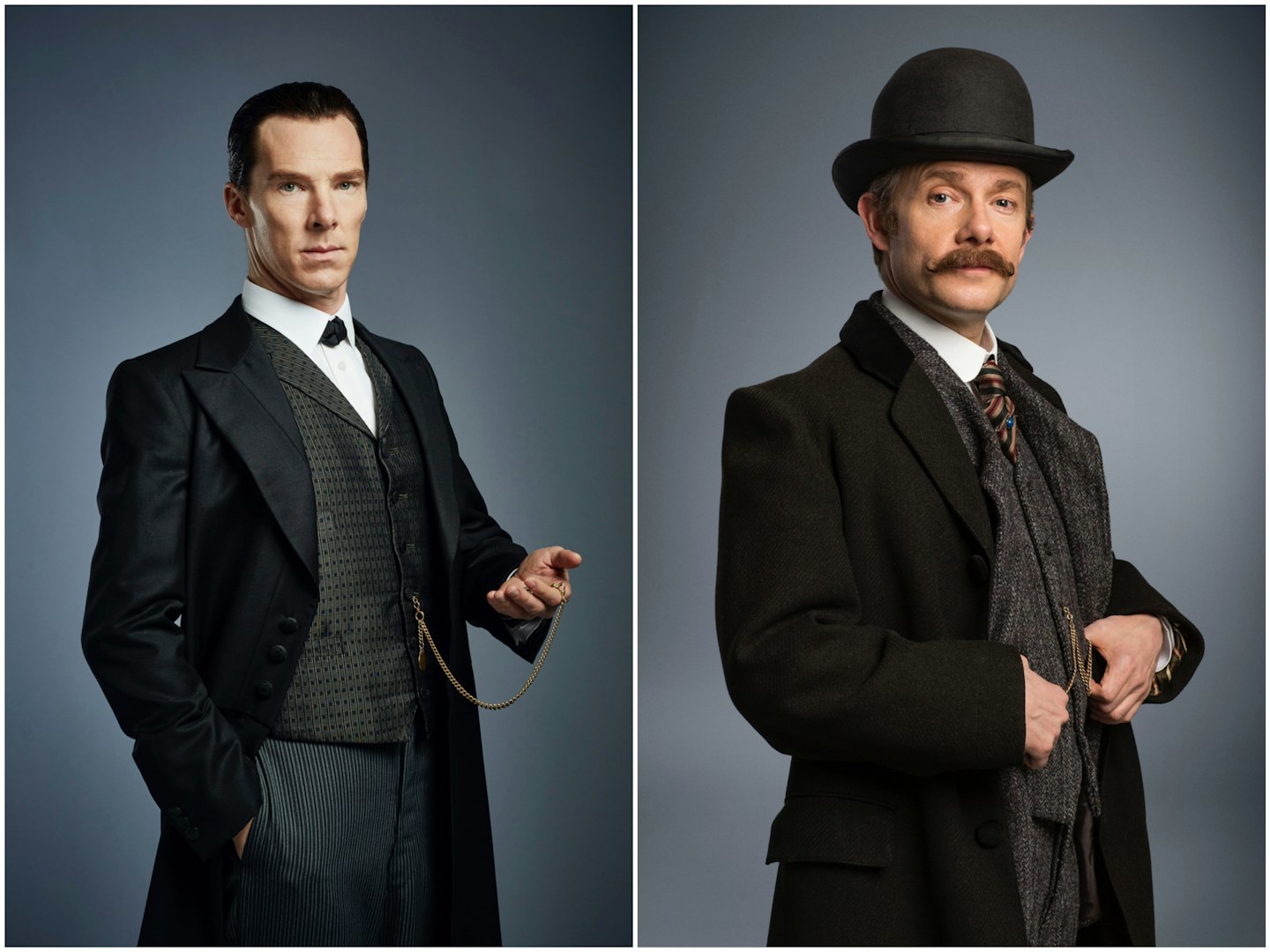 Sherlock: The Abominable bride character posters