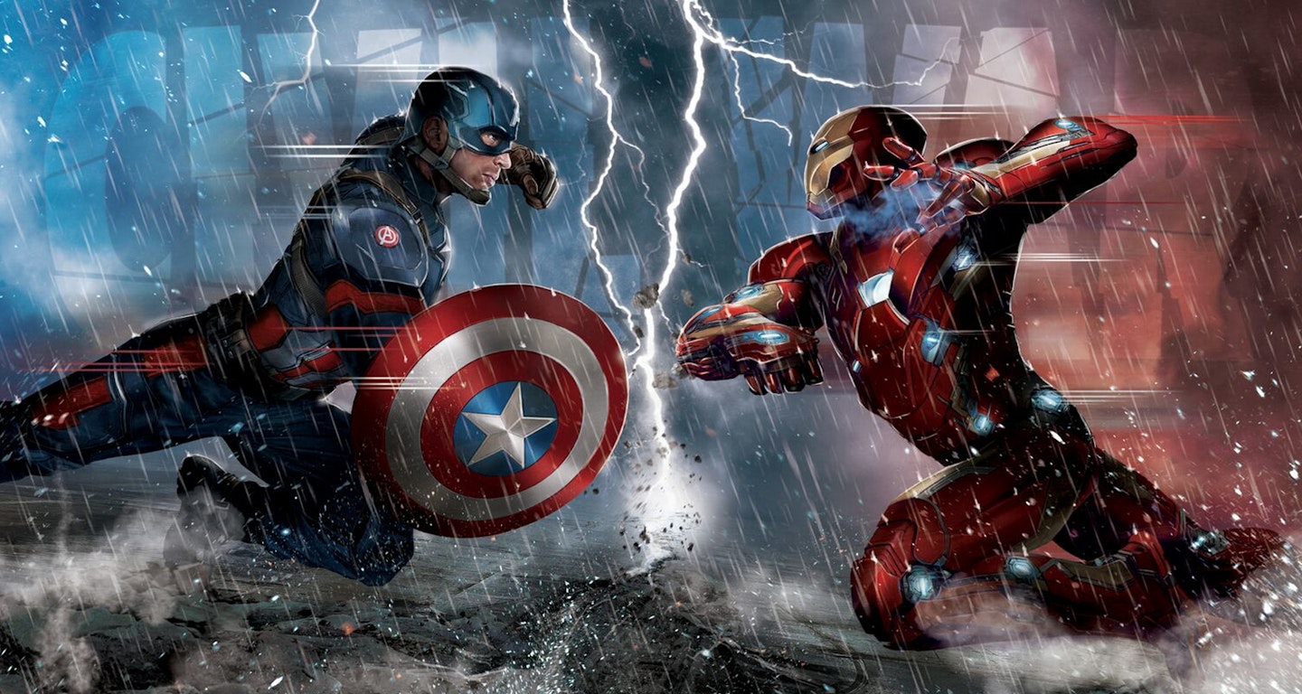 The first Captain America: Civil War trailer is here, Movies