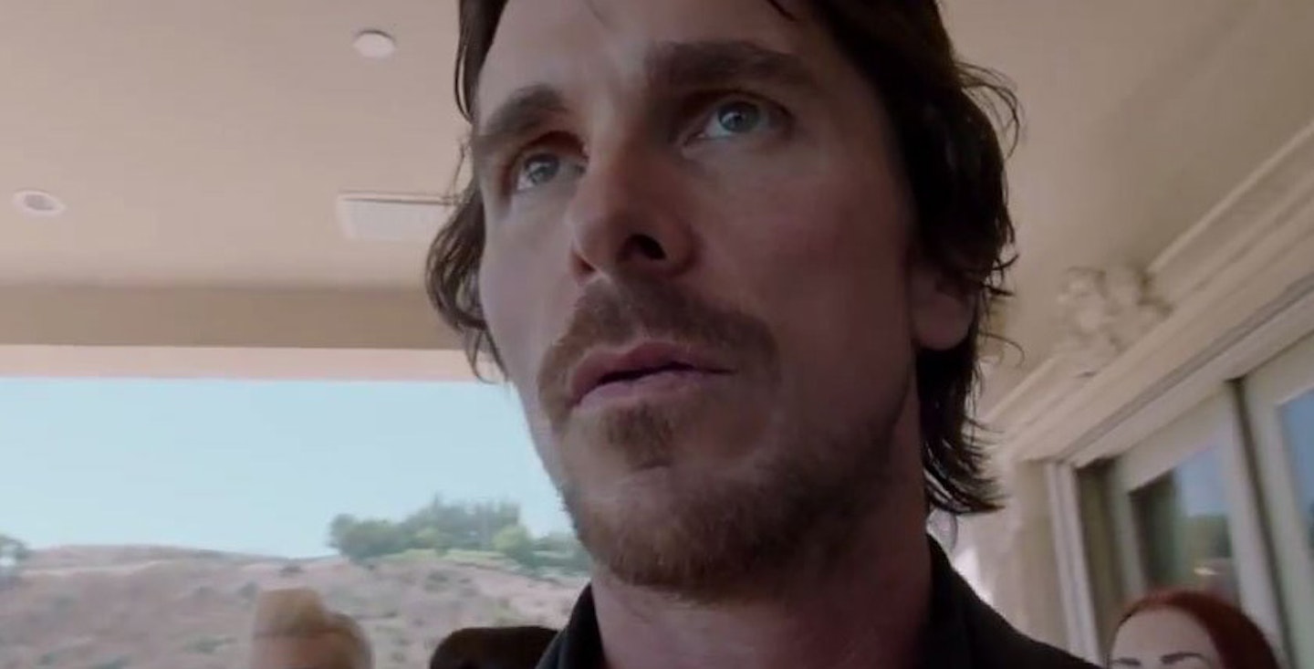 Christian Bale in Knight Of Cups