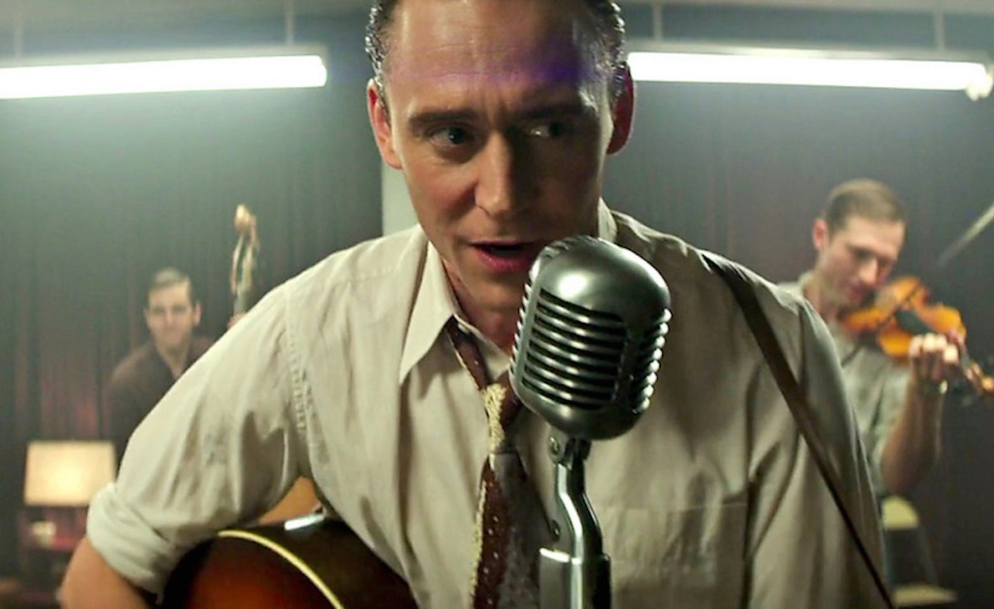 Tom Hiddleston as Hank Williams in I Saw The Light