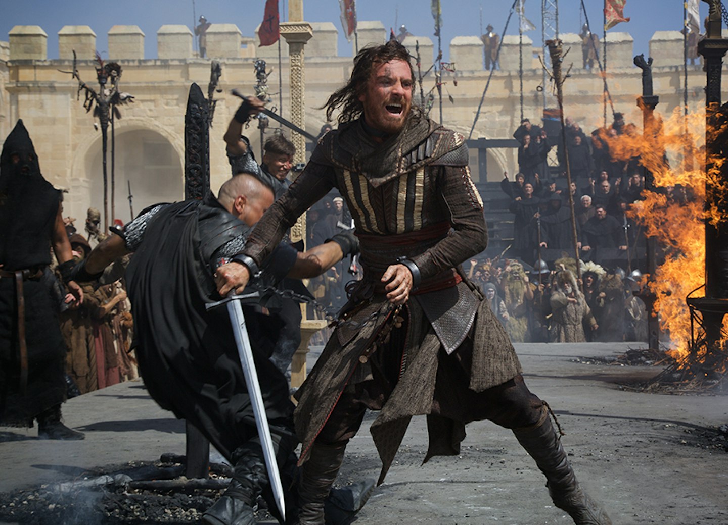 Michael Fassbender in Assassin's Creed 3