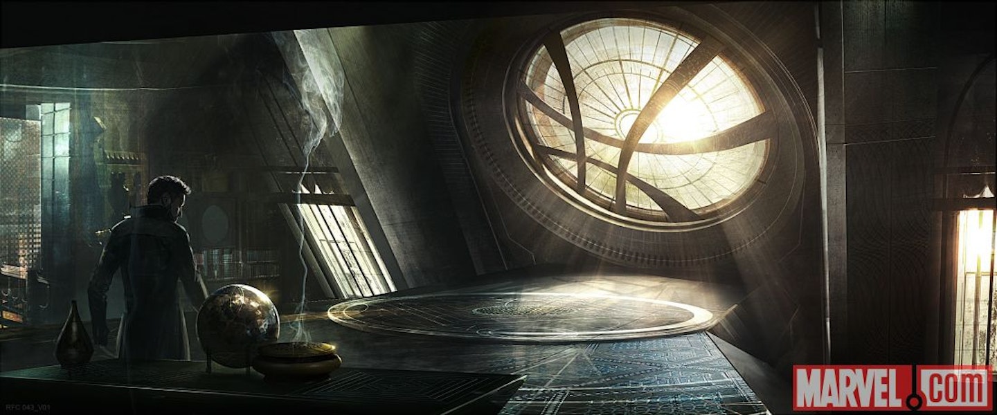 Doctor Strange Sanctum Sanctorum concept art