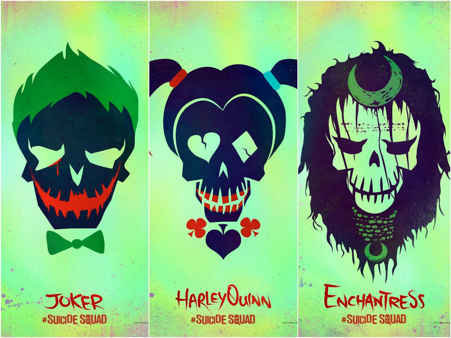 Suicide Squad character posters 2