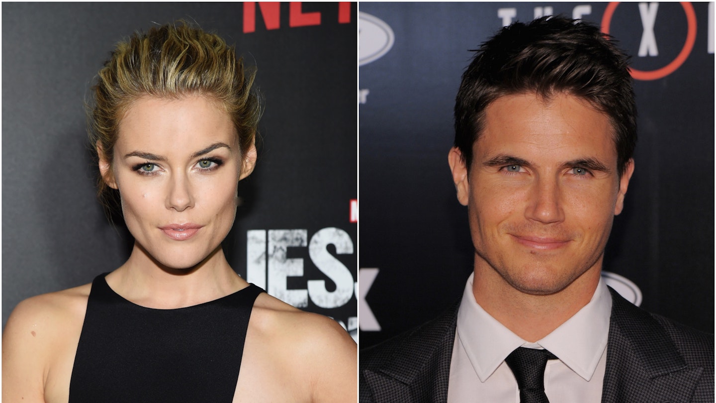 Rachael Taylor and Robbie Amell