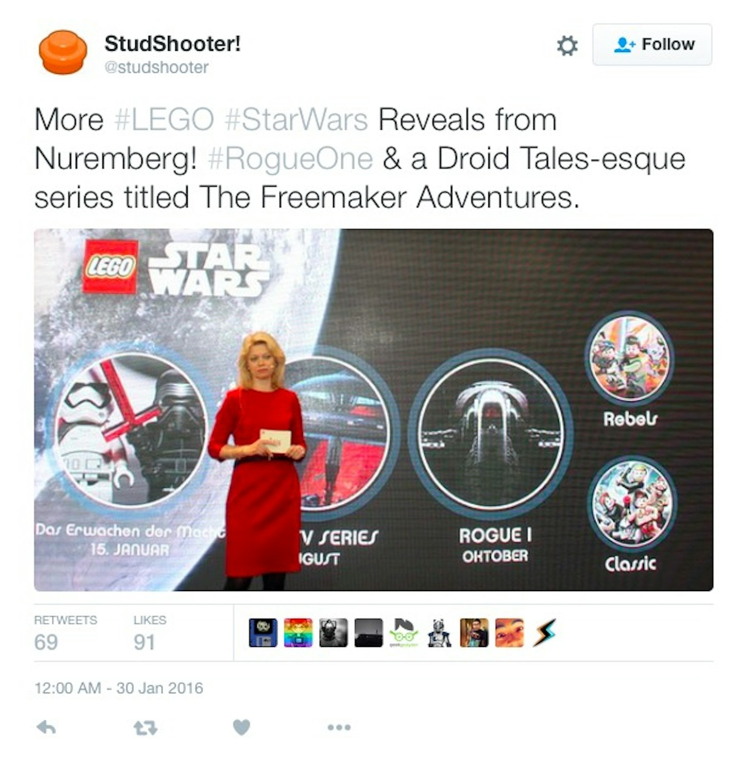 Star Wars Lego at Nuremberg toy fair